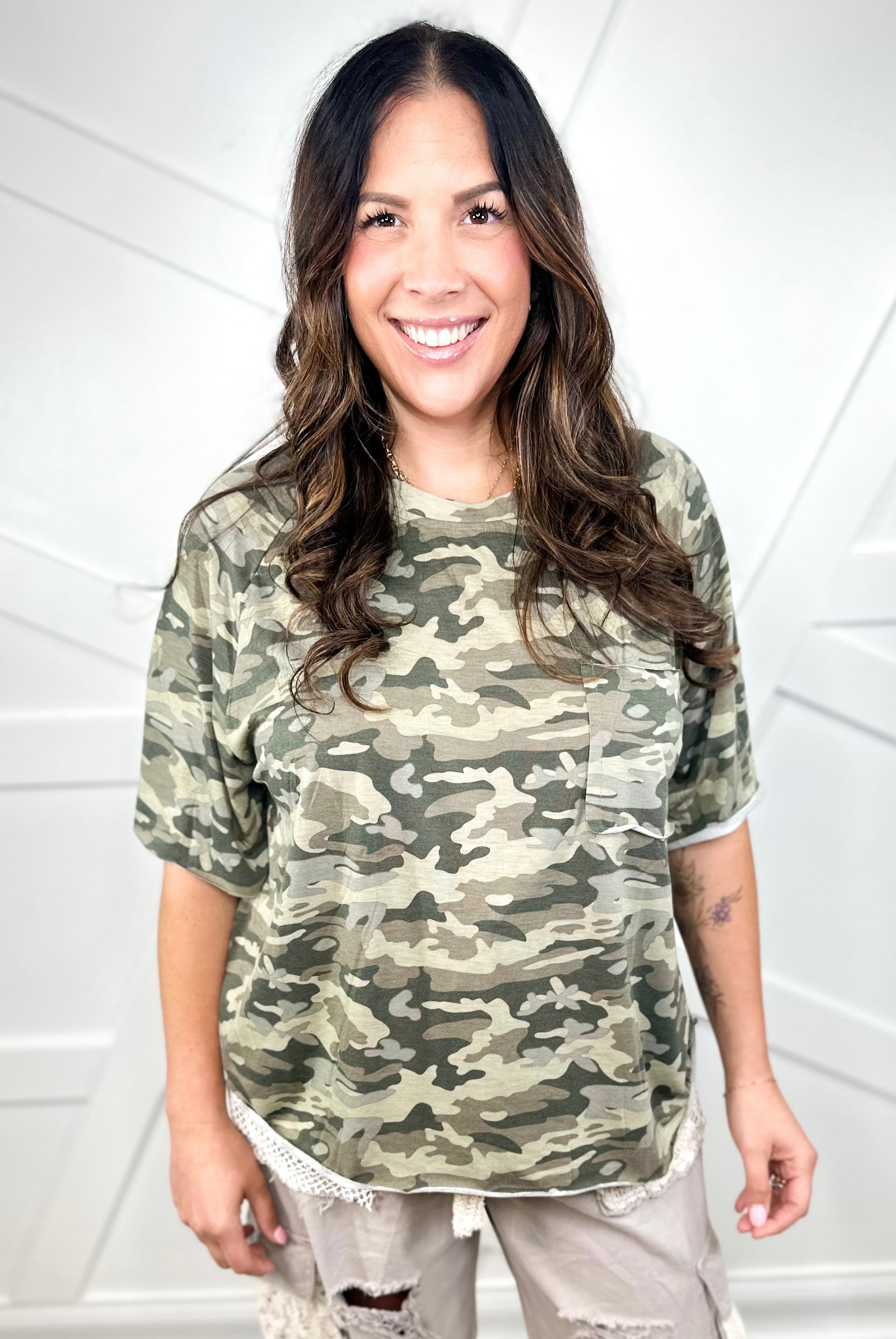 Restock: On Break Top-110 Short Sleeve Top-Pol-Heathered Boho Boutique, Women's Fashion and Accessories in Palmetto, FL