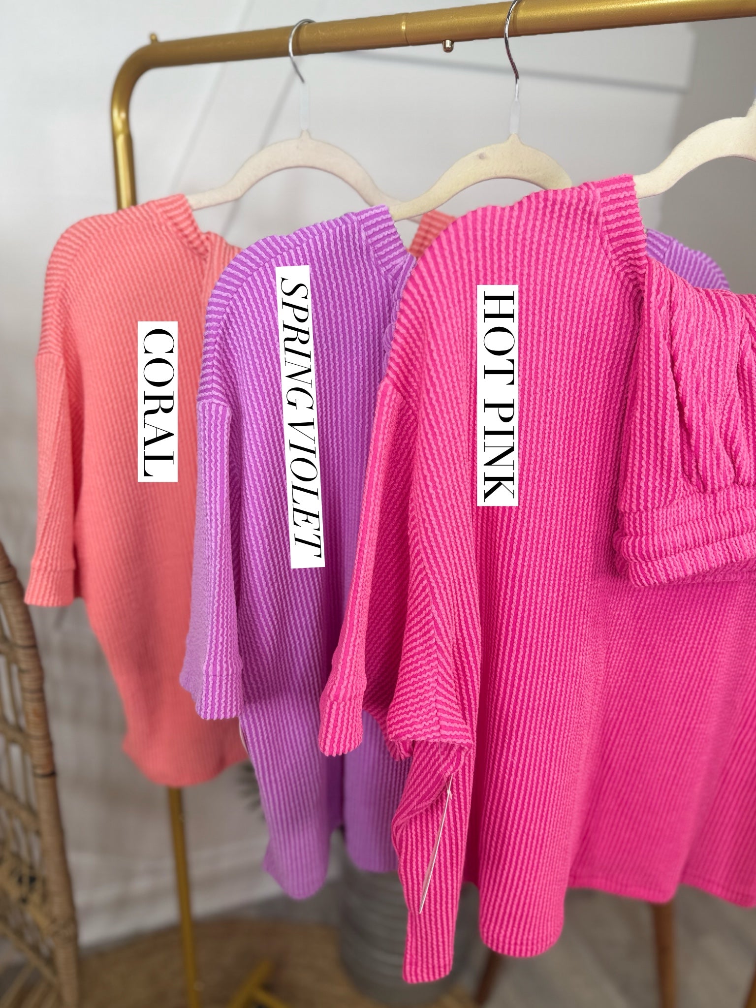 Restock: Time to Wake Set-240 ACTIVEWEAR/SETS-ZENANA-Heathered Boho Boutique, Women's Fashion and Accessories in Palmetto, FL