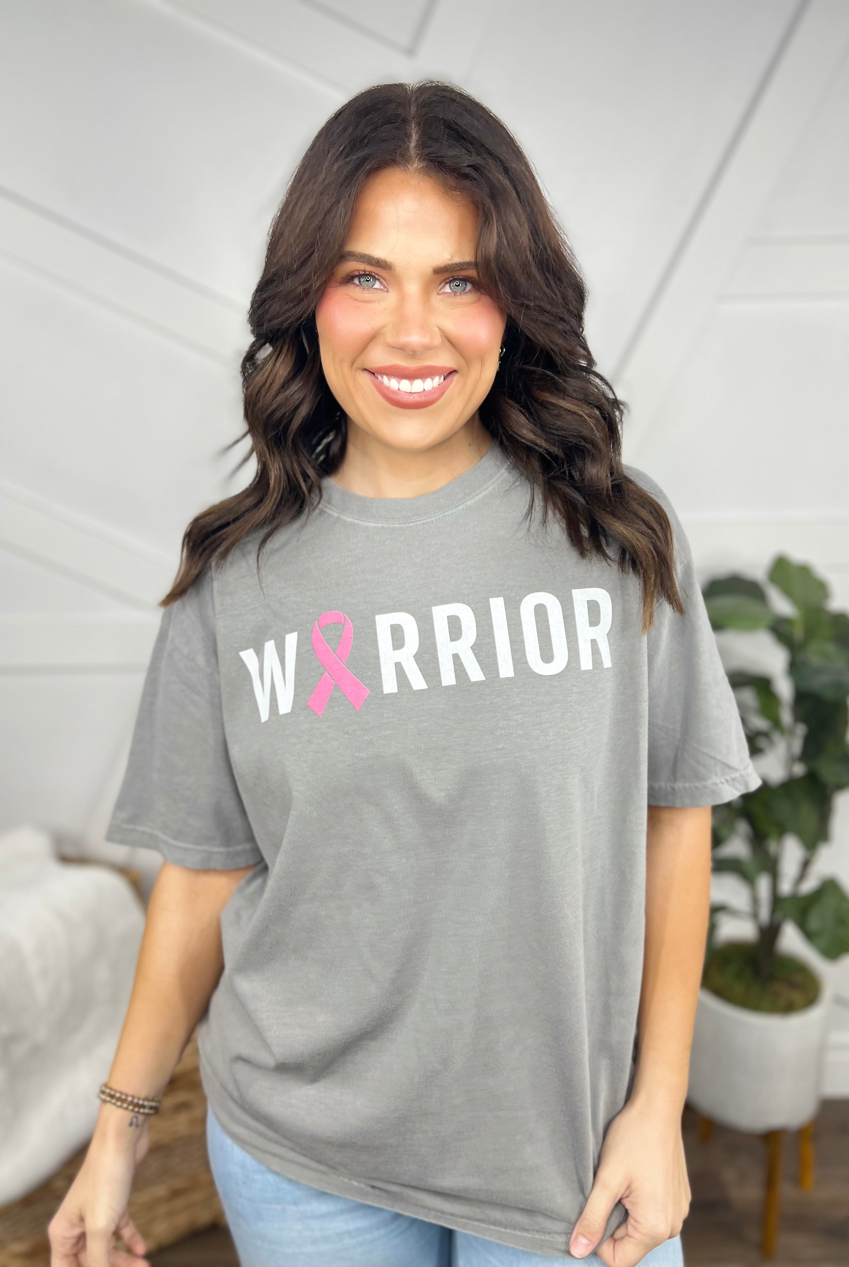 Warrior BCA Graphic Tee-130 Graphic Tees-Heathered Boho-Heathered Boho Boutique, Women's Fashion and Accessories in Palmetto, FL