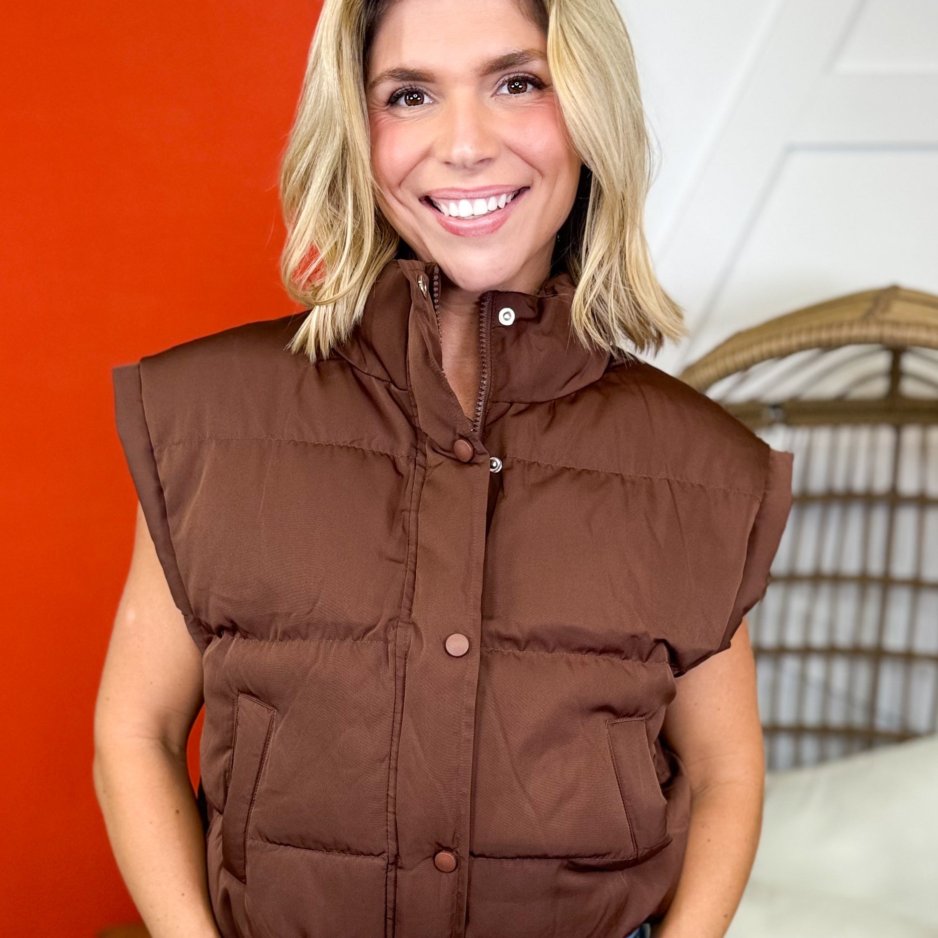 Cozy Core Vest-200 JACKETS/SHACKETS-VERY J-Heathered Boho Boutique, Women's Fashion and Accessories in Palmetto, FL