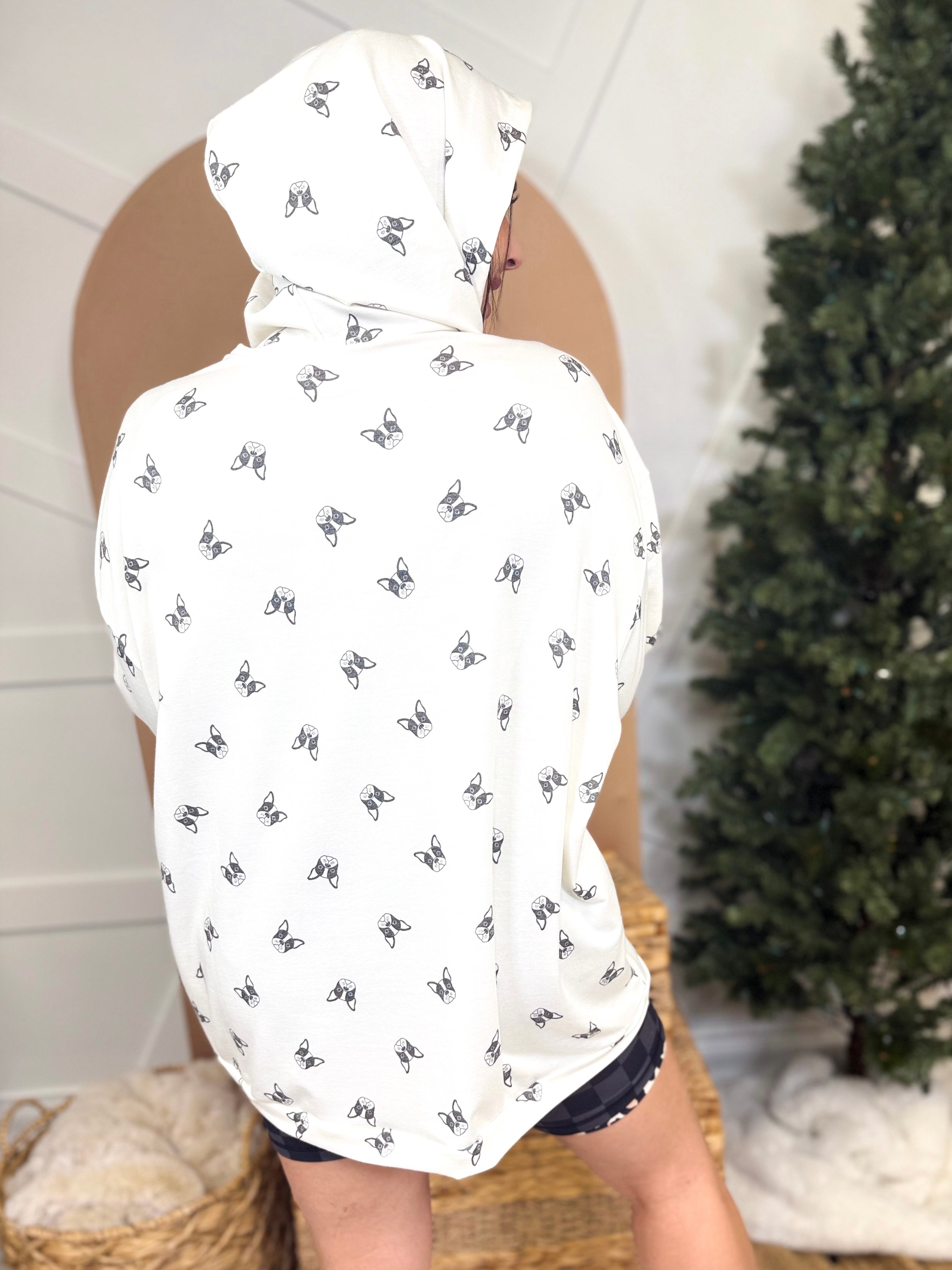 The Heather Hoodie- Frenchie-210 HOODIES-Heathered Boho-Heathered Boho Boutique, Women's Fashion and Accessories in Palmetto, FL