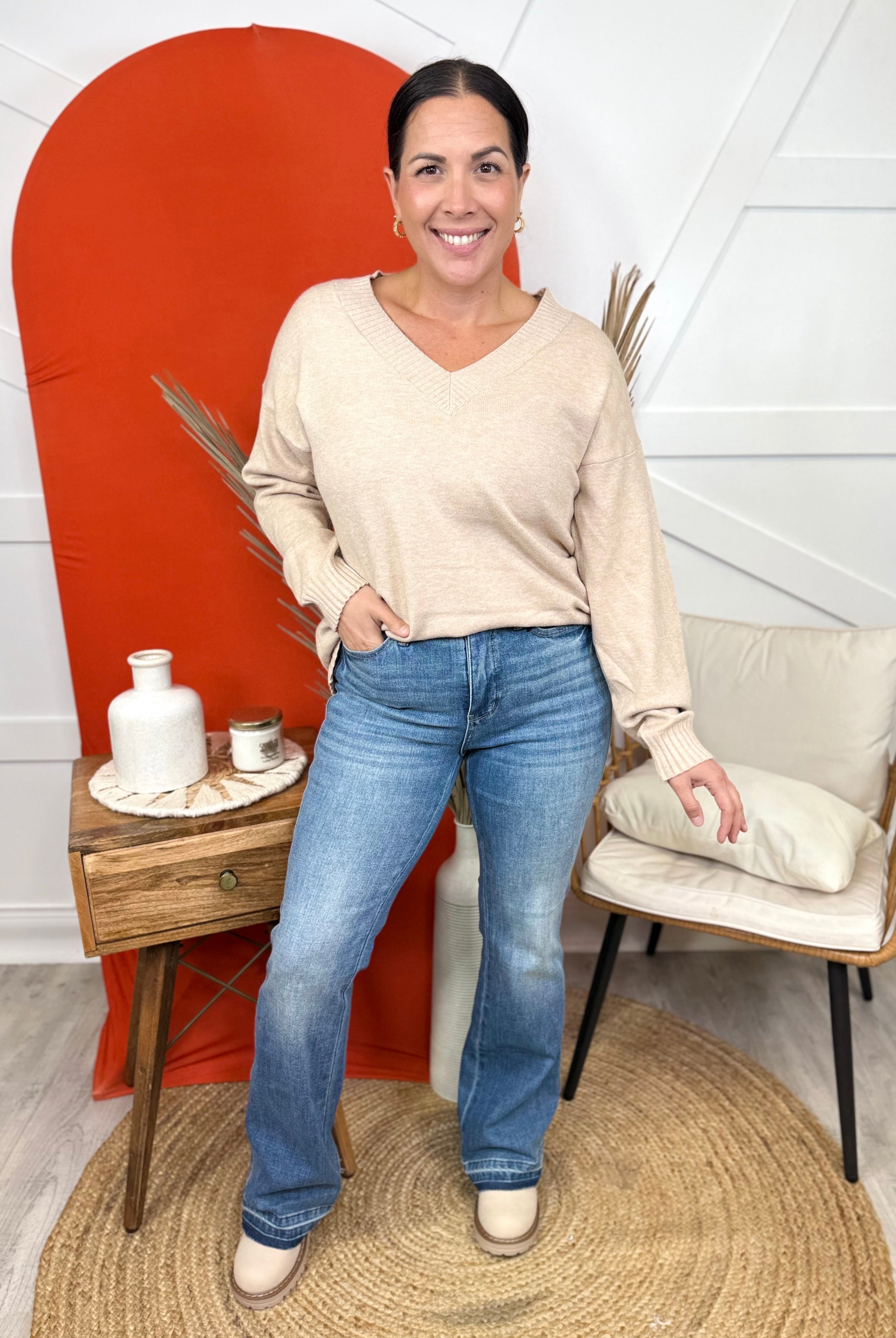 Retrograde Tummy Control Bootcut by Judy Blue-190 JEANS-Judy Blue-Heathered Boho Boutique, Women's Fashion and Accessories in Palmetto, FL