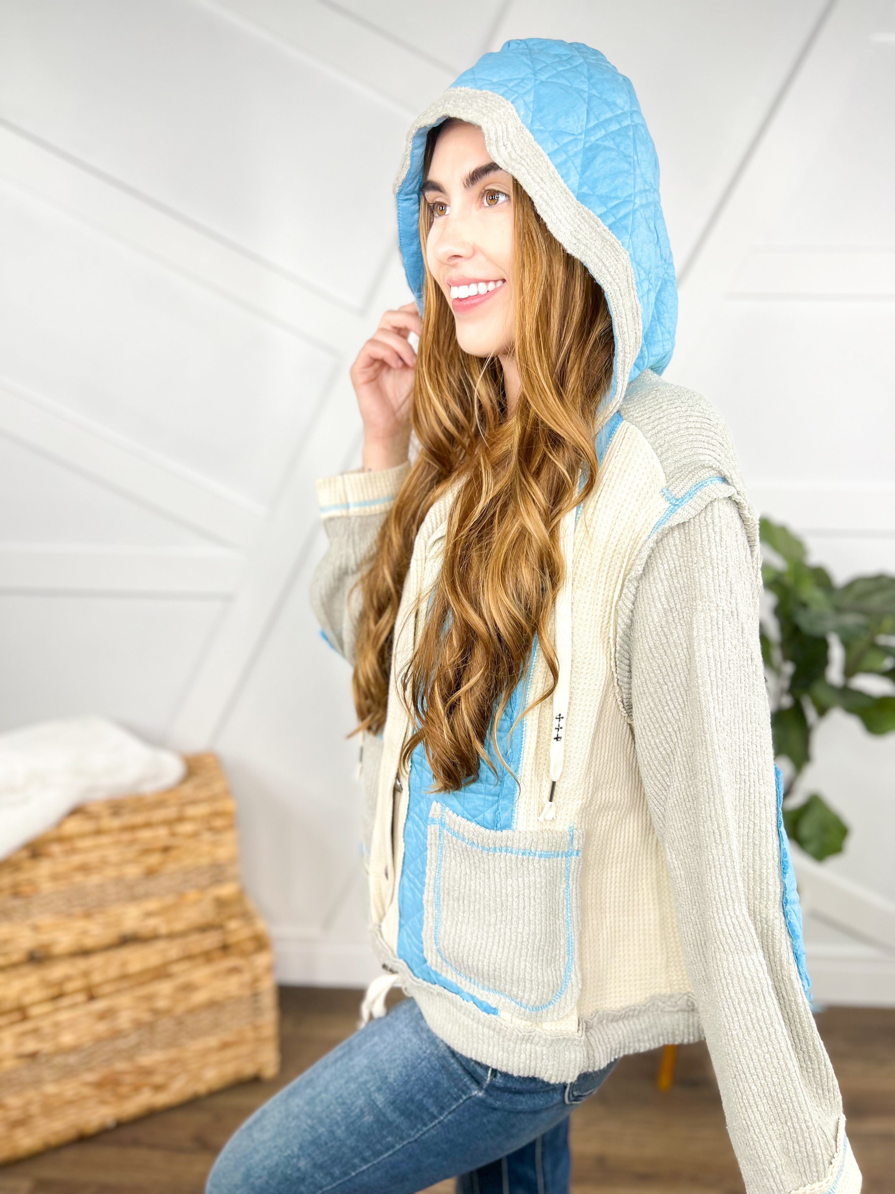 Restock: Down Bad Button Up Jacket-200 Jackets/Shackets-Pol-Heathered Boho Boutique, Women's Fashion and Accessories in Palmetto, FL