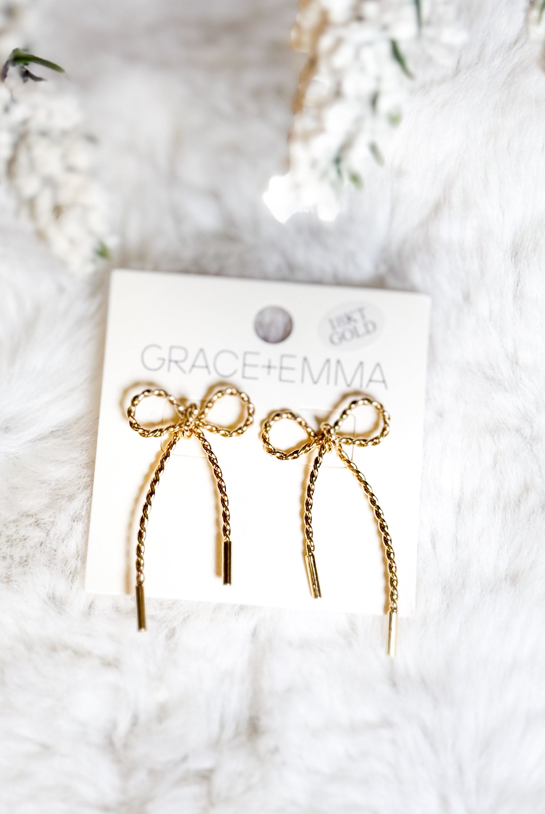 Bow Earrings-310 Jewelry-Southern Grace-Heathered Boho Boutique, Women's Fashion and Accessories in Palmetto, FL