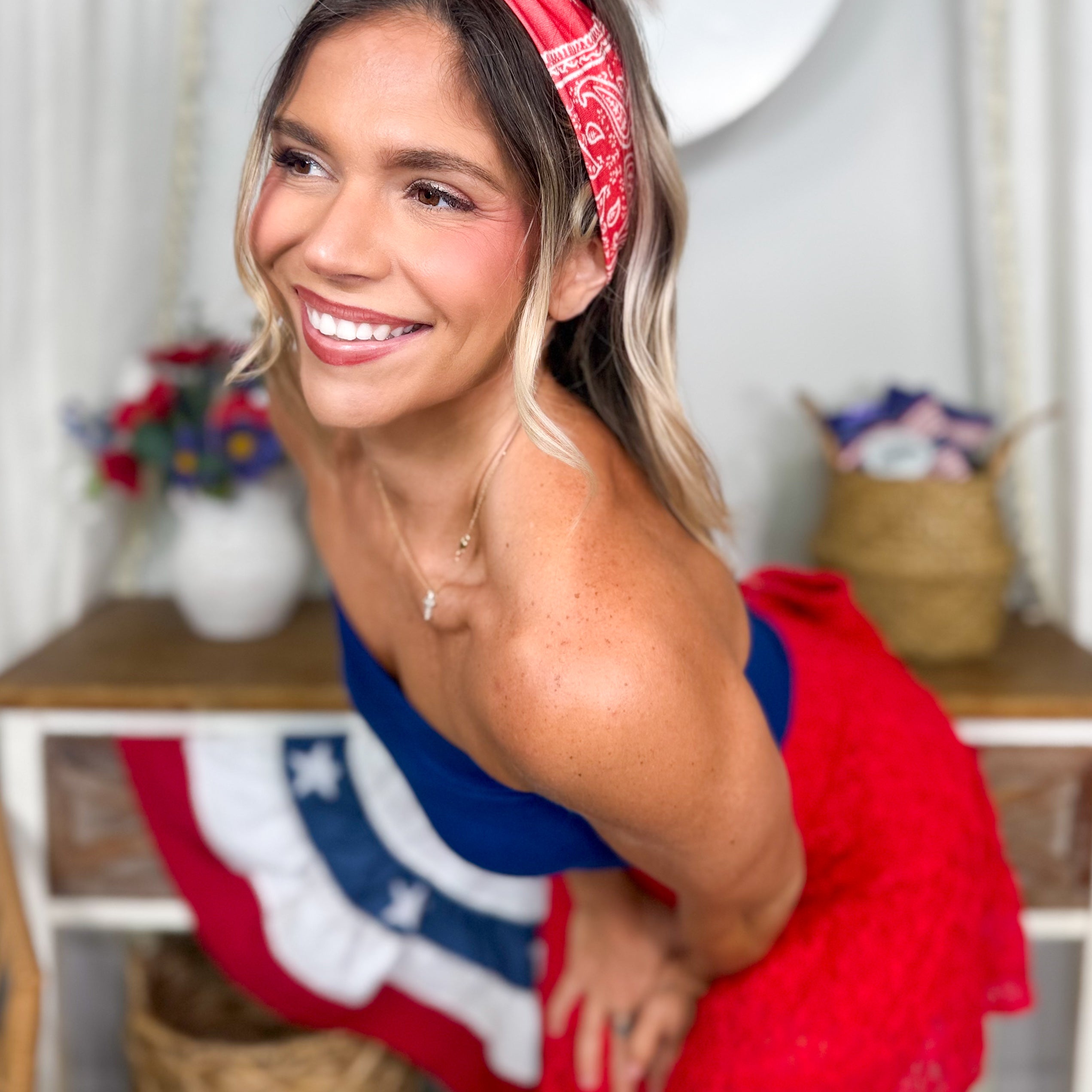 Bandana Twist Headwrap-340 Other Accessories-Love And Repeat-Heathered Boho Boutique, Women's Fashion and Accessories in Palmetto, FL