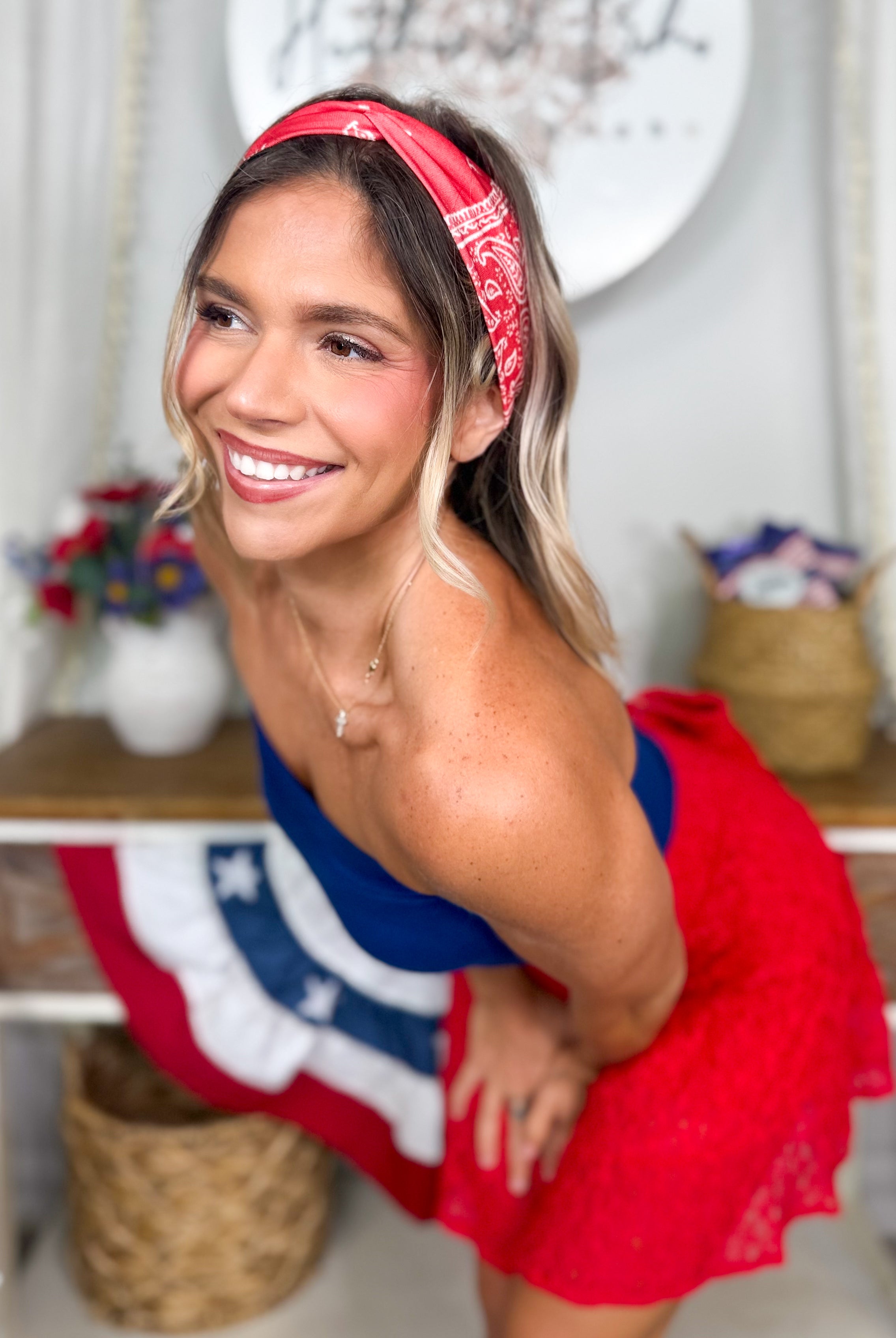 Bandana Twist Headwrap-340 Other Accessories-Love And Repeat-Heathered Boho Boutique, Women's Fashion and Accessories in Palmetto, FL