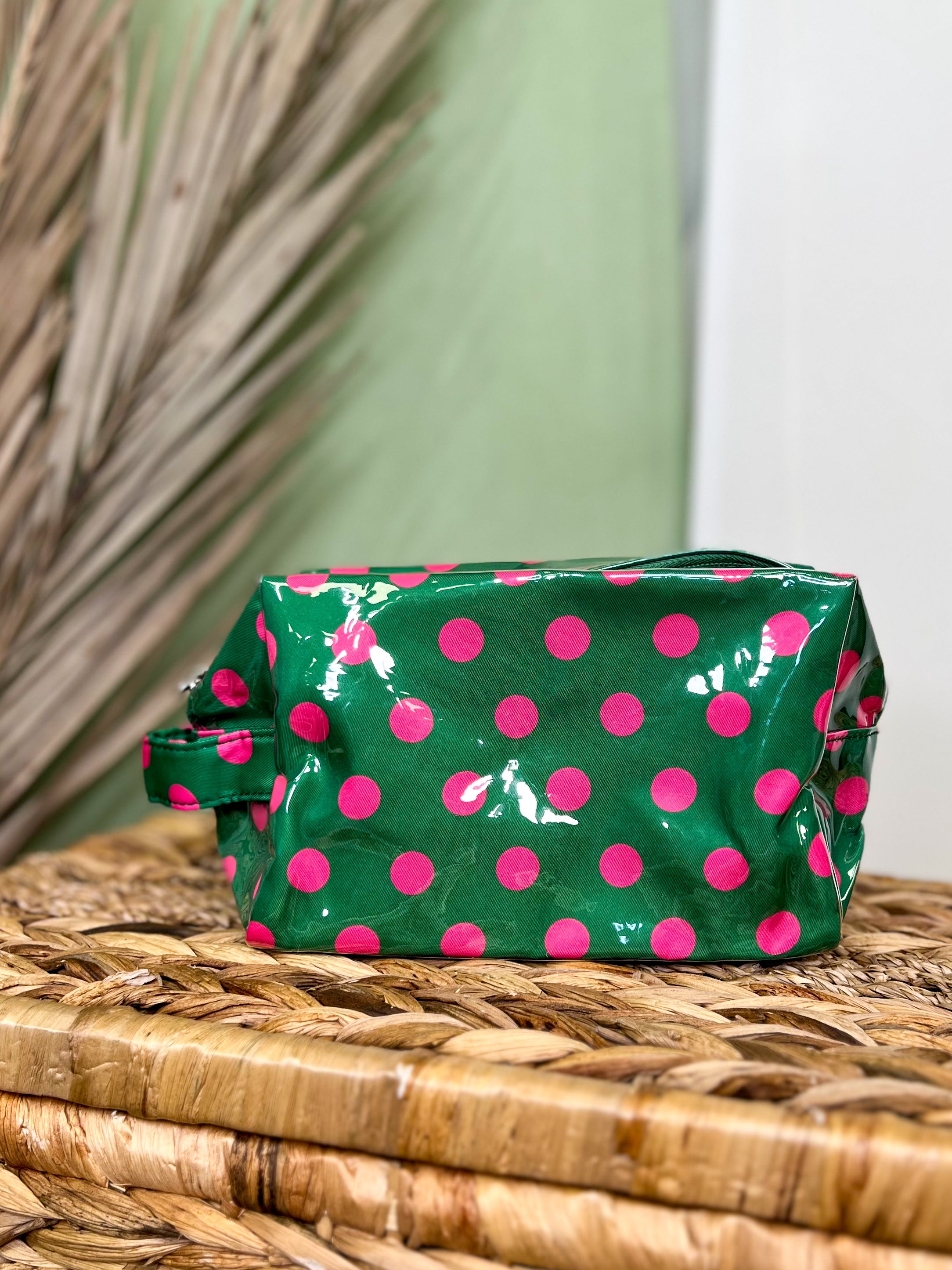 Polkadot Mini Bag-320 BAGS-ZENANA-Heathered Boho Boutique, Women's Fashion and Accessories in Palmetto, FL