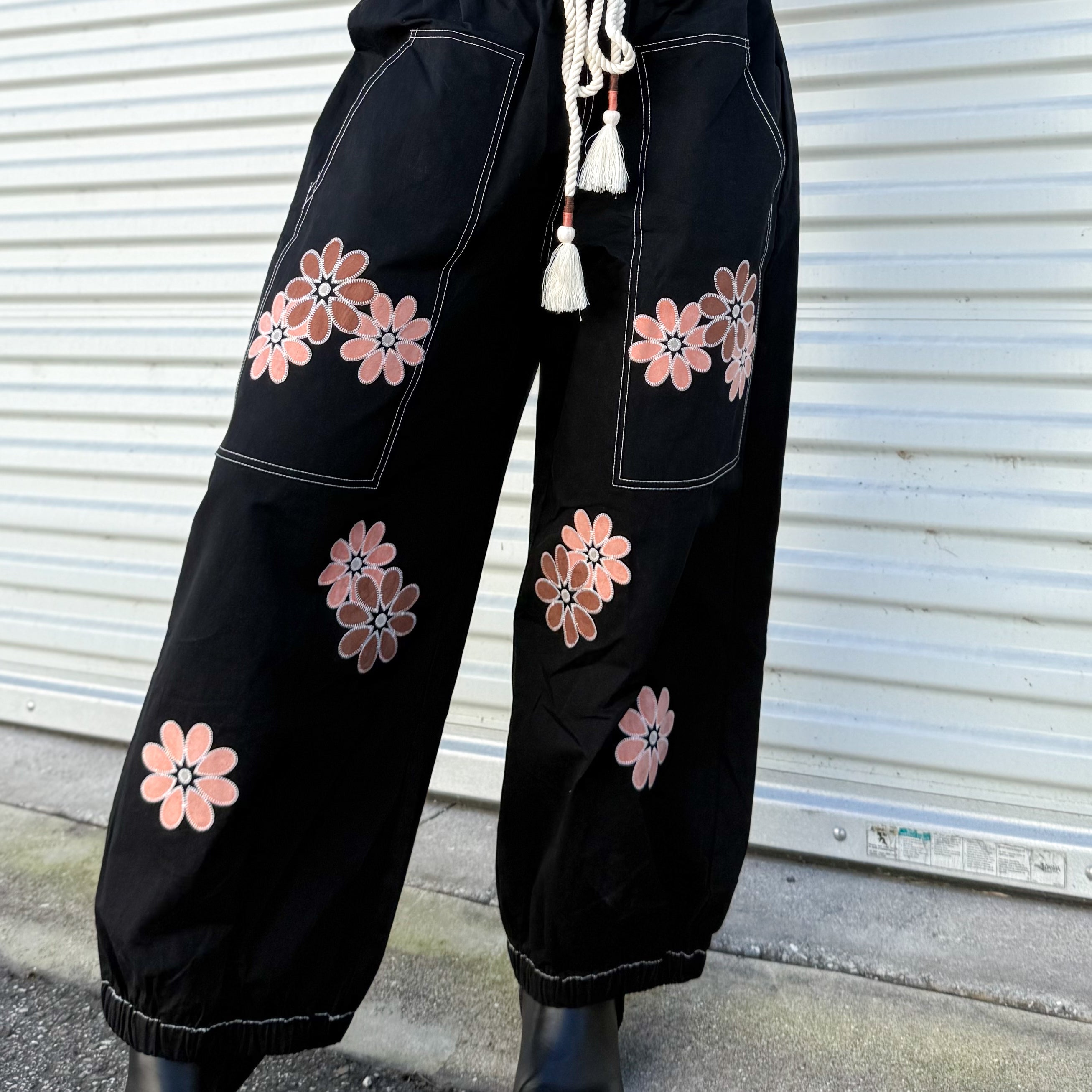 Fancy Nancy Pants-150 PANTS-ODDI-Heathered Boho Boutique, Women's Fashion and Accessories in Palmetto, FL