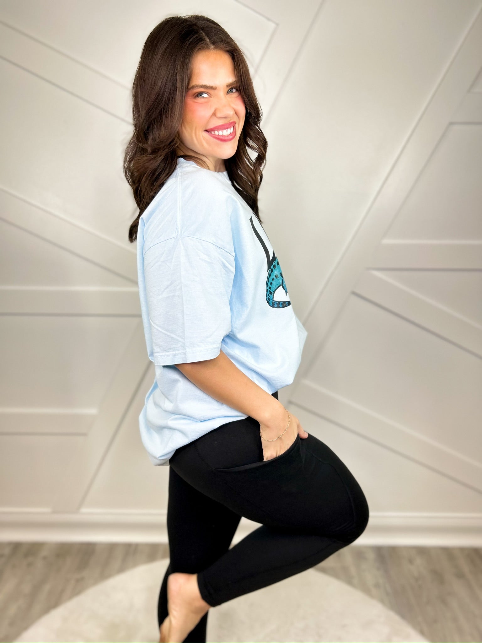 Later Gator Graphic Tee-130 Graphic Tees-Heathered Boho-Heathered Boho Boutique, Women's Fashion and Accessories in Palmetto, FL