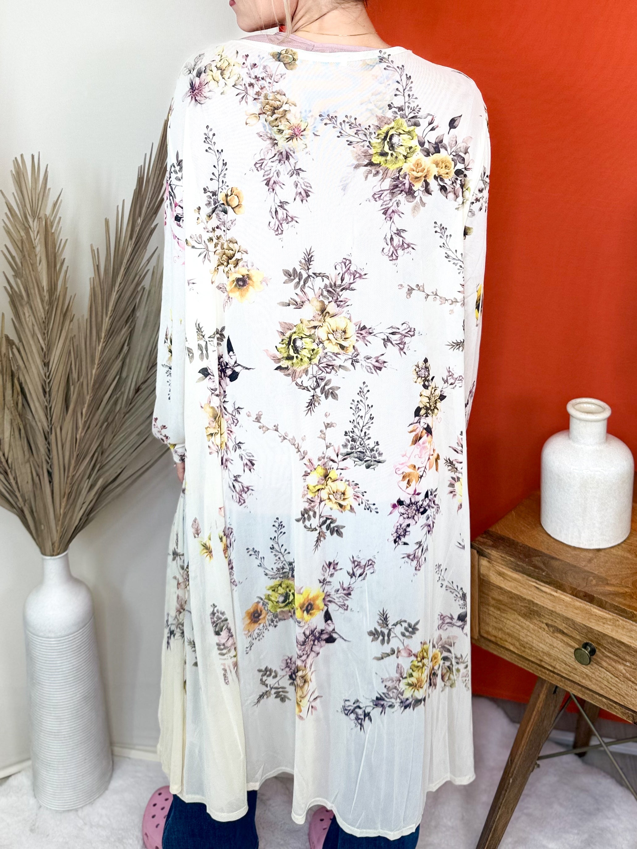 PREORDER: Say Yes Duster-400 Takeover/Pre-Order-Origami Apparel-Heathered Boho Boutique, Women's Fashion and Accessories in Palmetto, FL