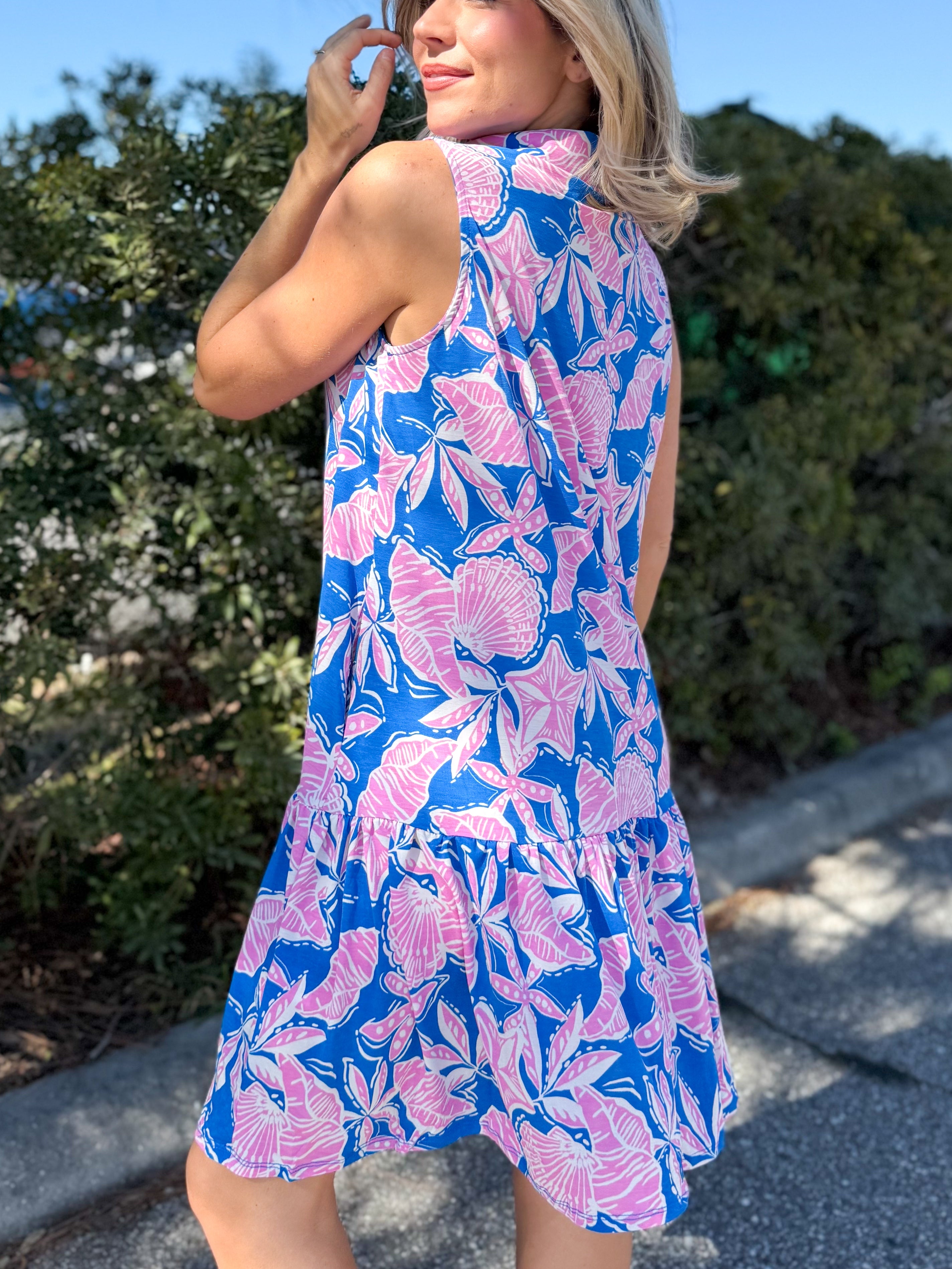 Coral Sands Dress-230 DRESSES/JUMPSUITS/ROMPERS-DEAR SCARLETT-Heathered Boho Boutique, Women's Fashion and Accessories in Palmetto, FL