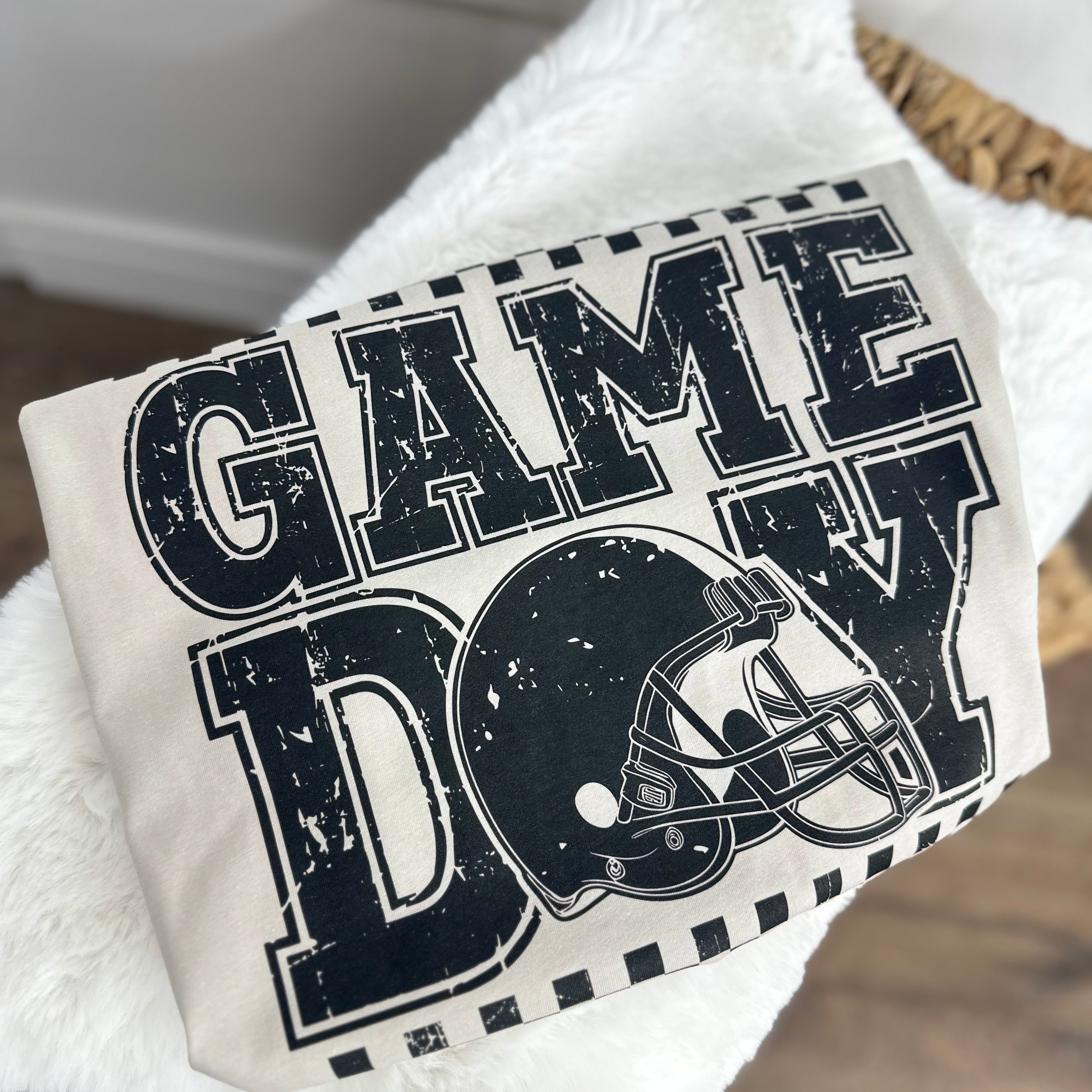 GAME DAY Graphic Tee (multiple color options)-130 Graphic Tees-Heathered Boho-Heathered Boho Boutique, Women's Fashion and Accessories in Palmetto, FL