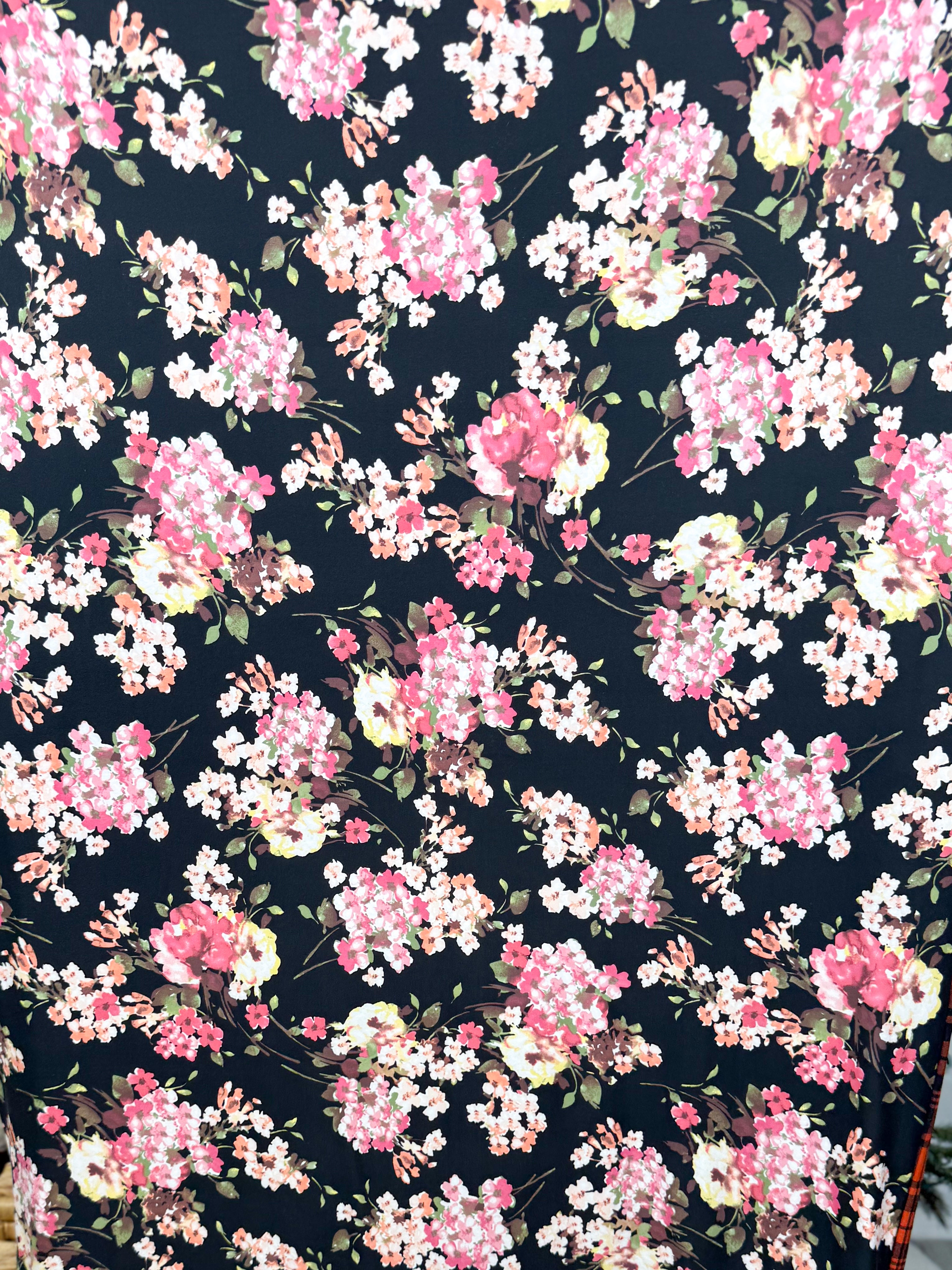 Noir Garden Dreamer Blanket-340 Other Accessories-Heathered Boho-Heathered Boho Boutique, Women's Fashion and Accessories in Palmetto, FL