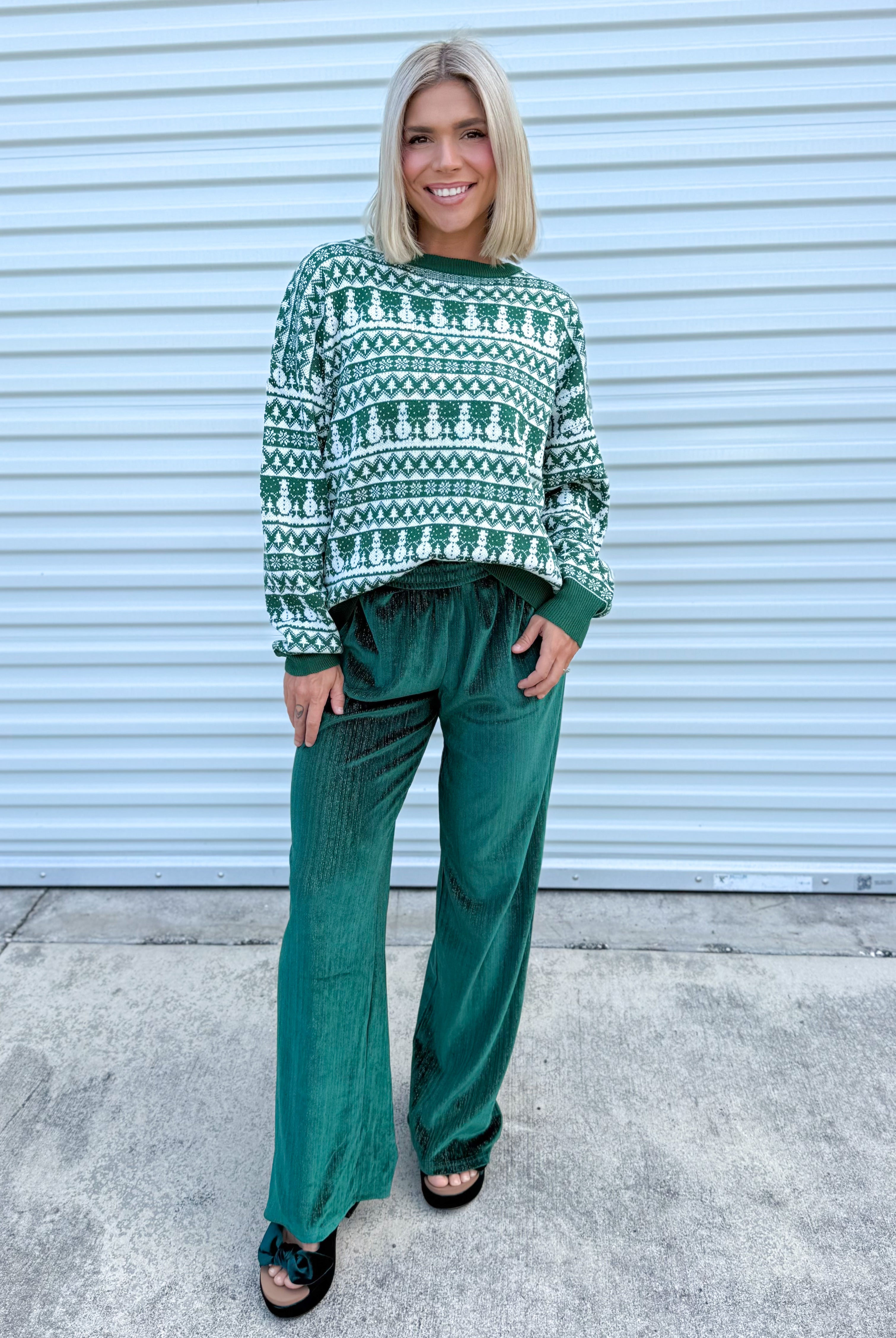 That's the Spirit Sweater-125 SWEATER-DEAR SCARLETT-Heathered Boho Boutique, Women's Fashion and Accessories in Palmetto, FL