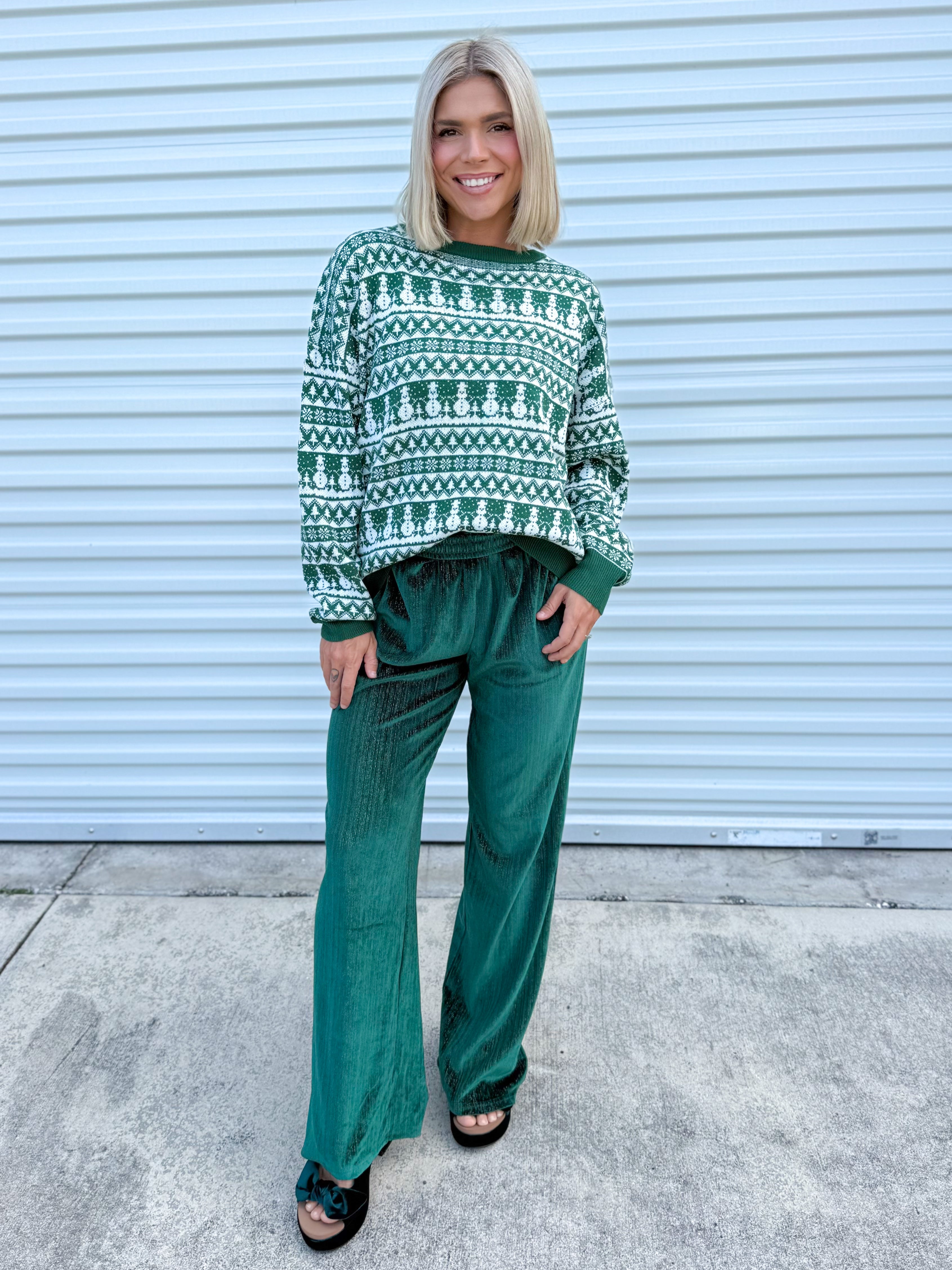 That's the Spirit Sweater-125 SWEATER-DEAR SCARLETT-Heathered Boho Boutique, Women's Fashion and Accessories in Palmetto, FL