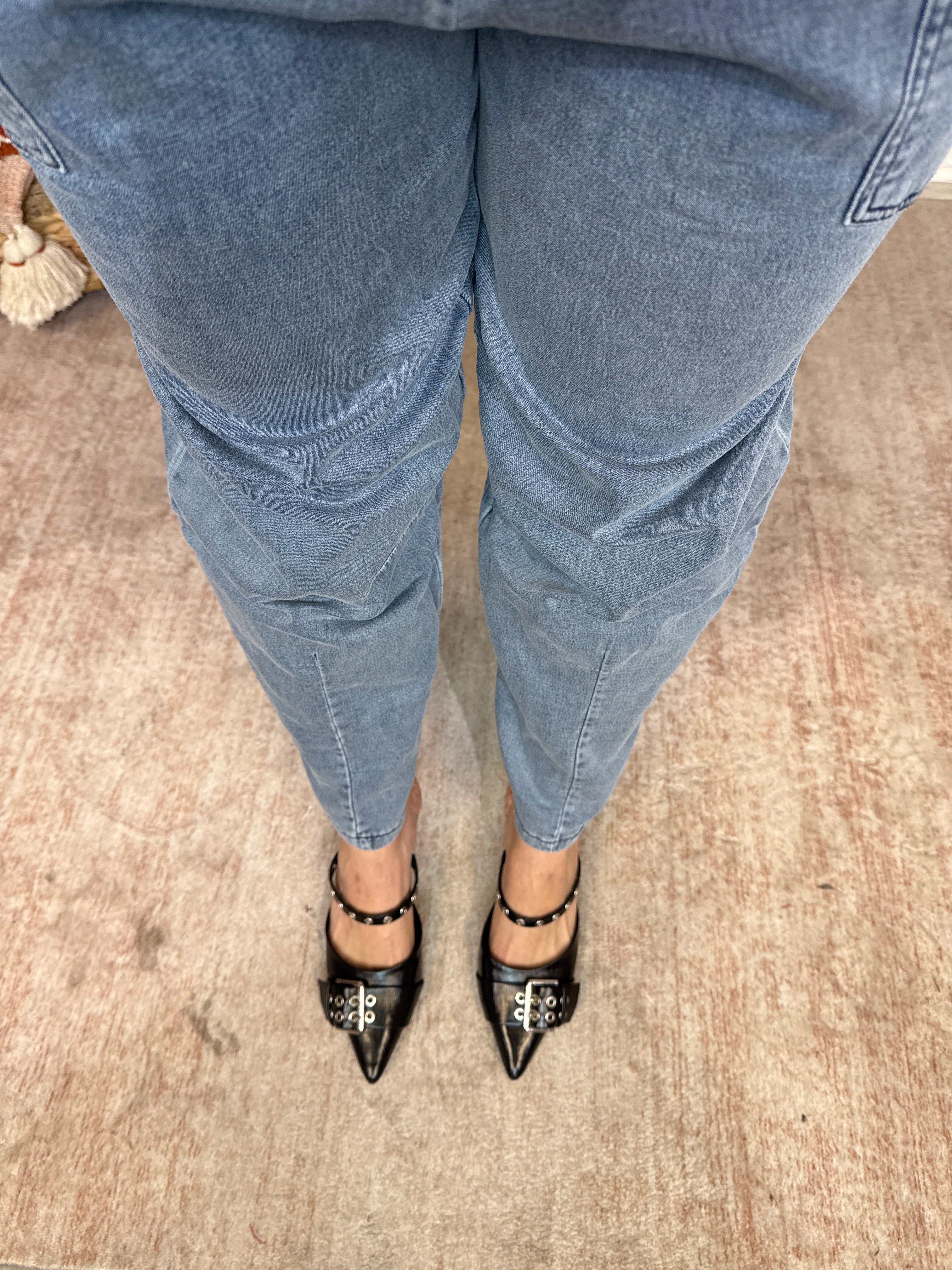 Uptown Girl Wide Leg Jeans-190 JEANS-SEW IN LOVE-Heathered Boho Boutique, Women's Fashion and Accessories in Palmetto, FL