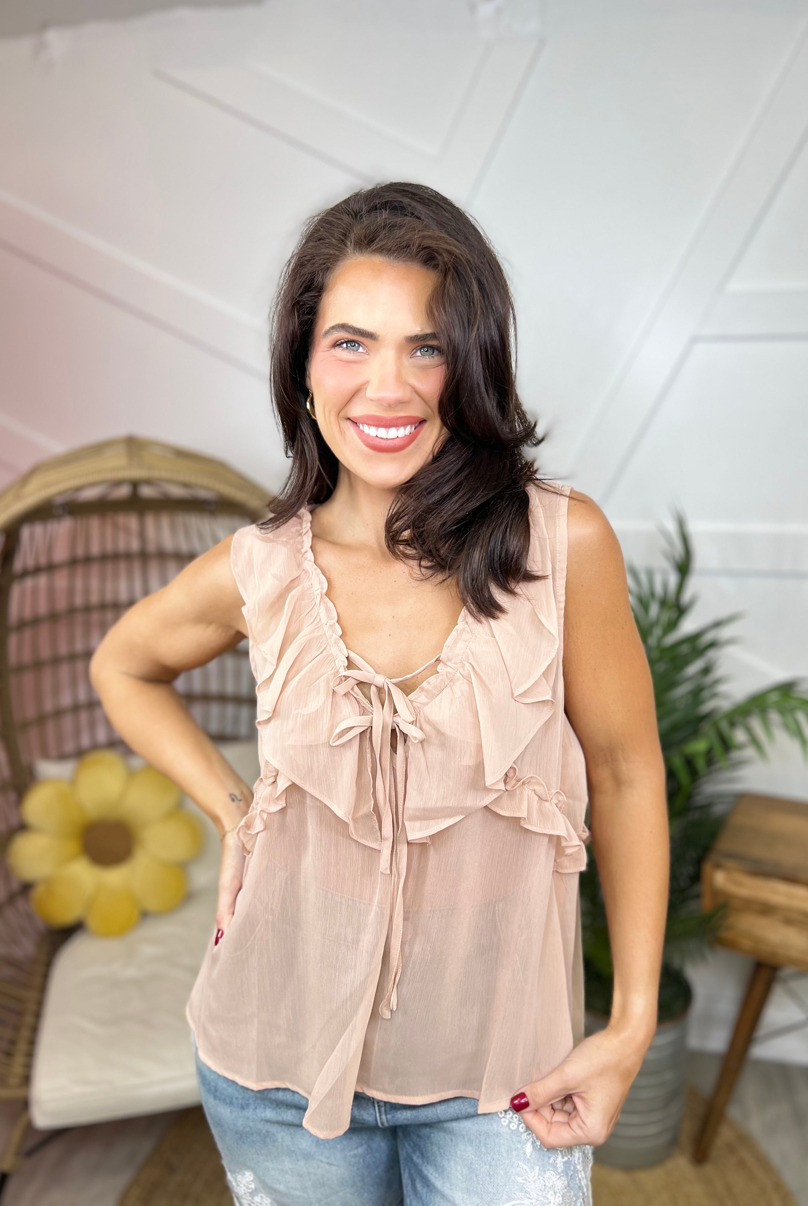 Intrigue Top-100 TANK/CROP TOPS-ODDI-Heathered Boho Boutique, Women's Fashion and Accessories in Palmetto, FL