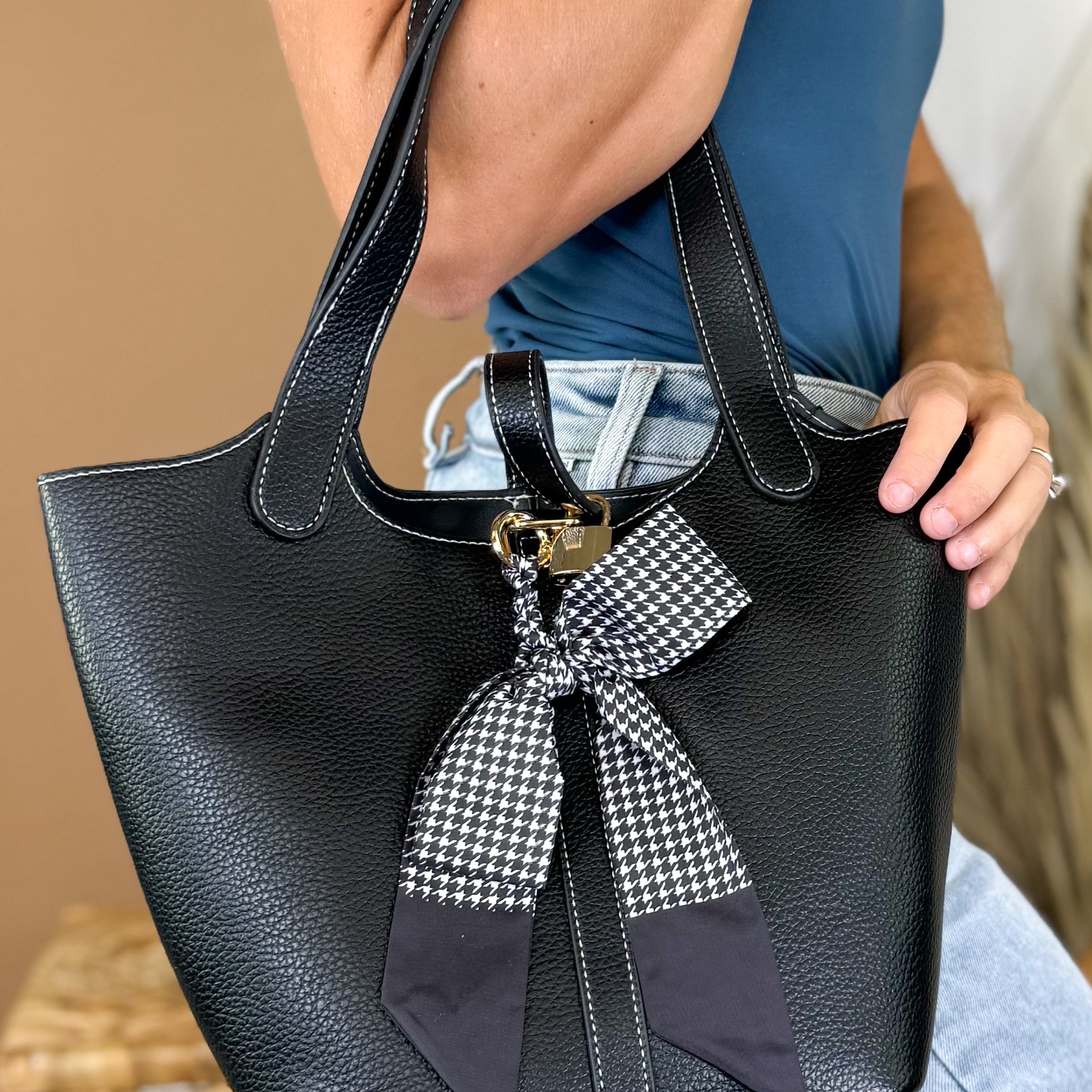 Spring Day Bag Set-320 Bags-Tops Handbags-Heathered Boho Boutique, Women's Fashion and Accessories in Palmetto, FL