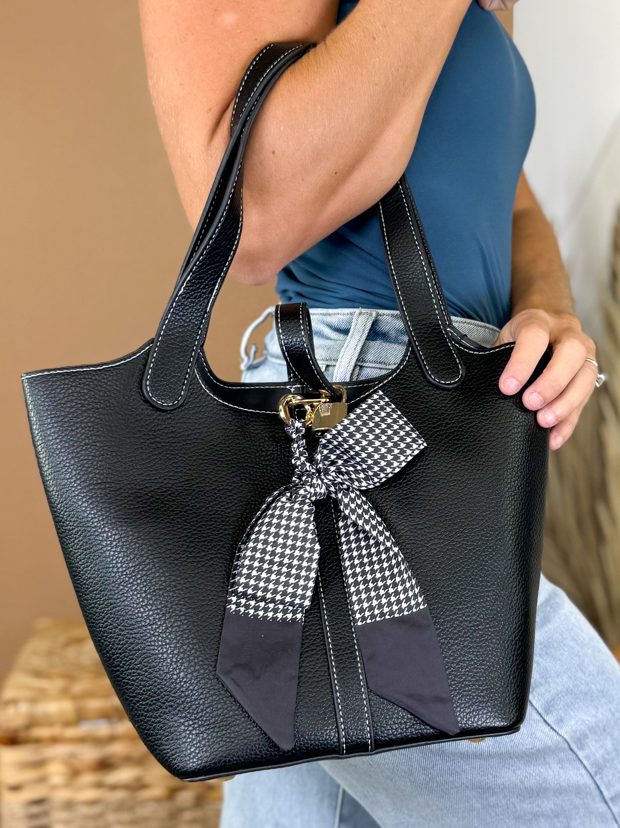 Spring Day Bag Set-320 Bags-Tops Handbags-Heathered Boho Boutique, Women's Fashion and Accessories in Palmetto, FL