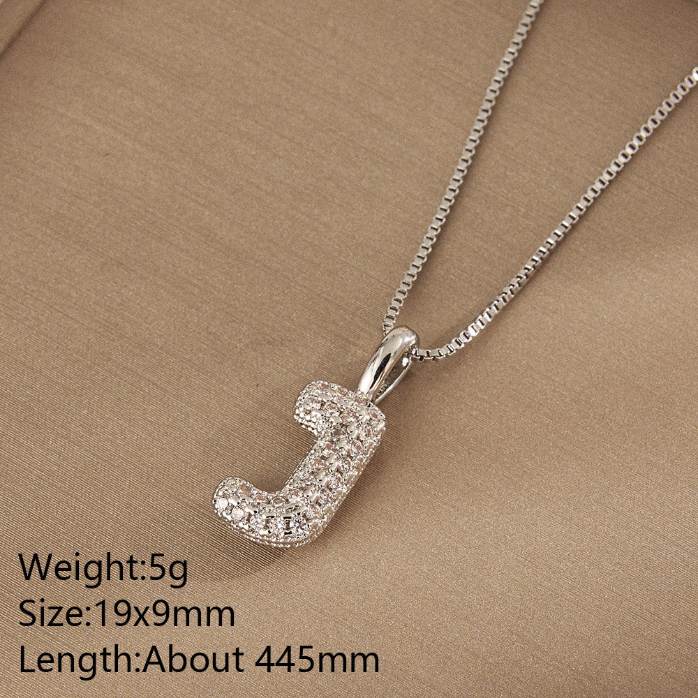 All About YOU Initial Necklace-310 JEWELRY-NIHAO JEWELRY-Heathered Boho Boutique, Women's Fashion and Accessories in Palmetto, FL