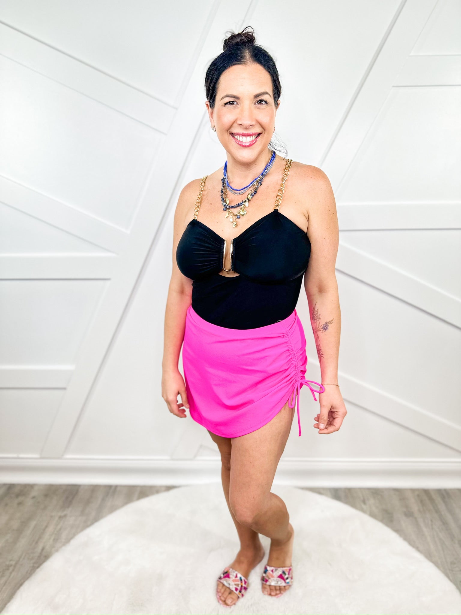 Walk On The Beach Skirt Coverup-300 Swimwear-Jess Lea-Heathered Boho Boutique, Women's Fashion and Accessories in Palmetto, FL