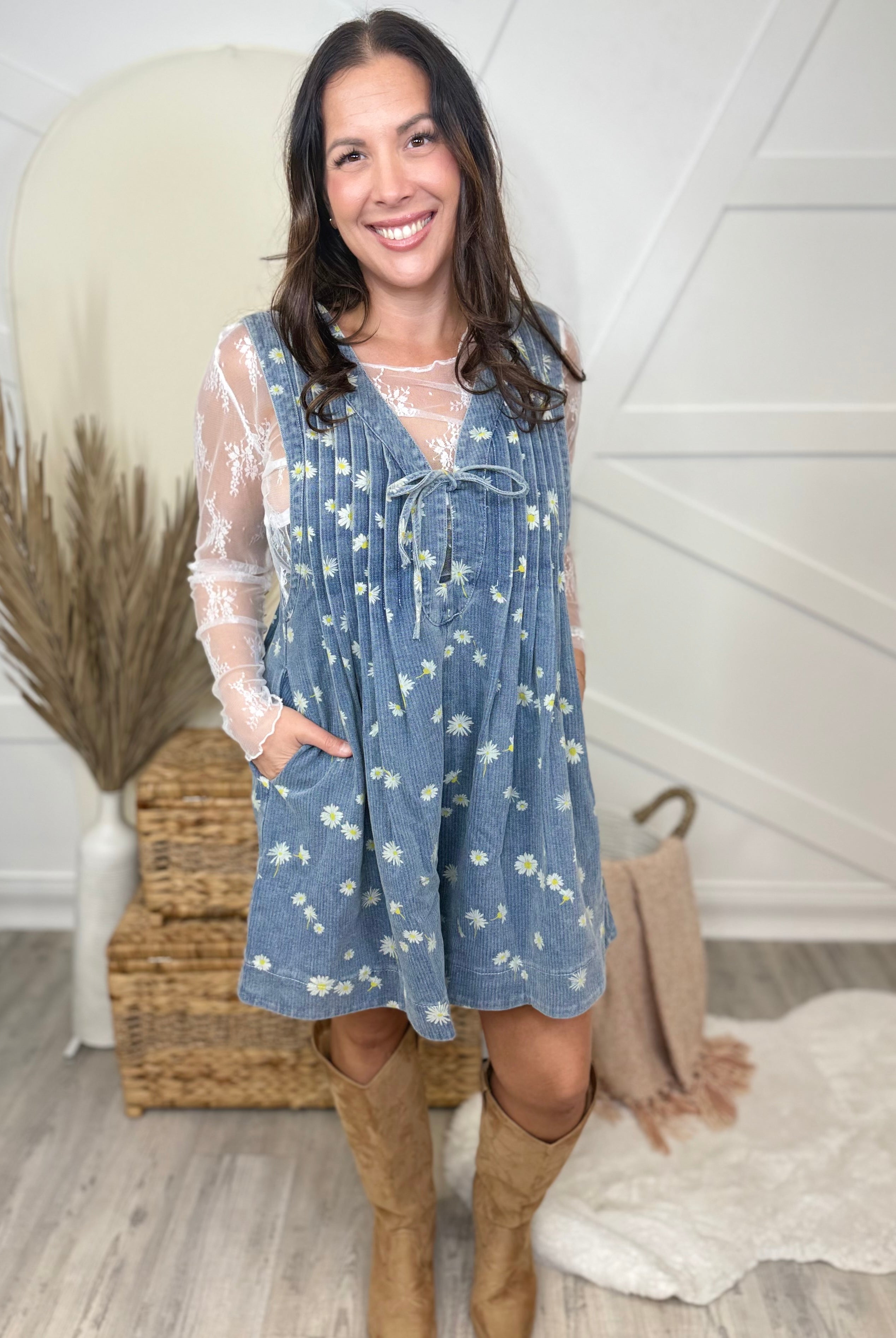 Big Believer Romper-230 DRESSES/JUMPSUITS/ROMPERS-Sew In Love-Heathered Boho Boutique, Women's Fashion and Accessories in Palmetto, FL