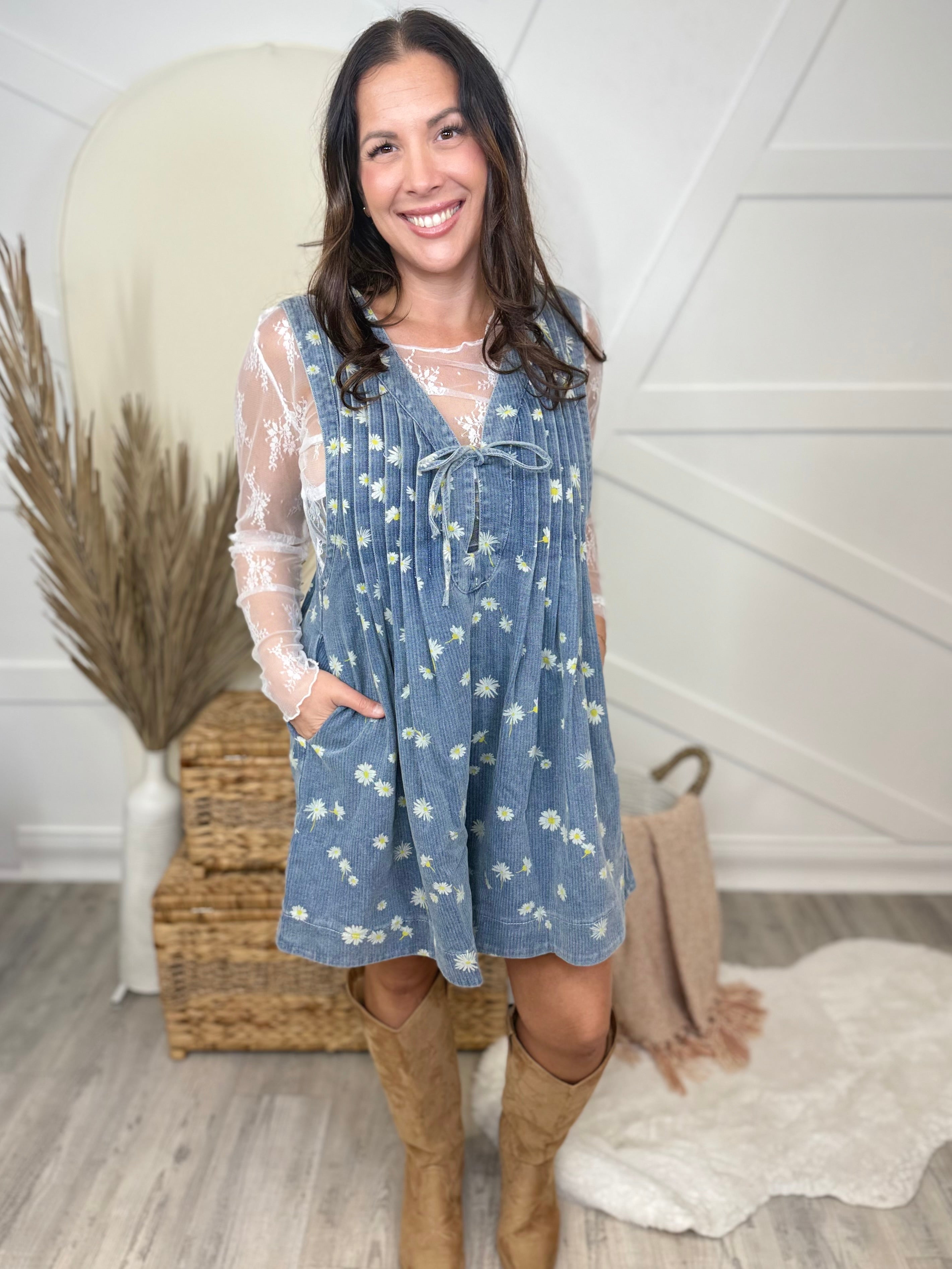 Big Believer Romper-230 DRESSES/JUMPSUITS/ROMPERS-Sew In Love-Heathered Boho Boutique, Women's Fashion and Accessories in Palmetto, FL