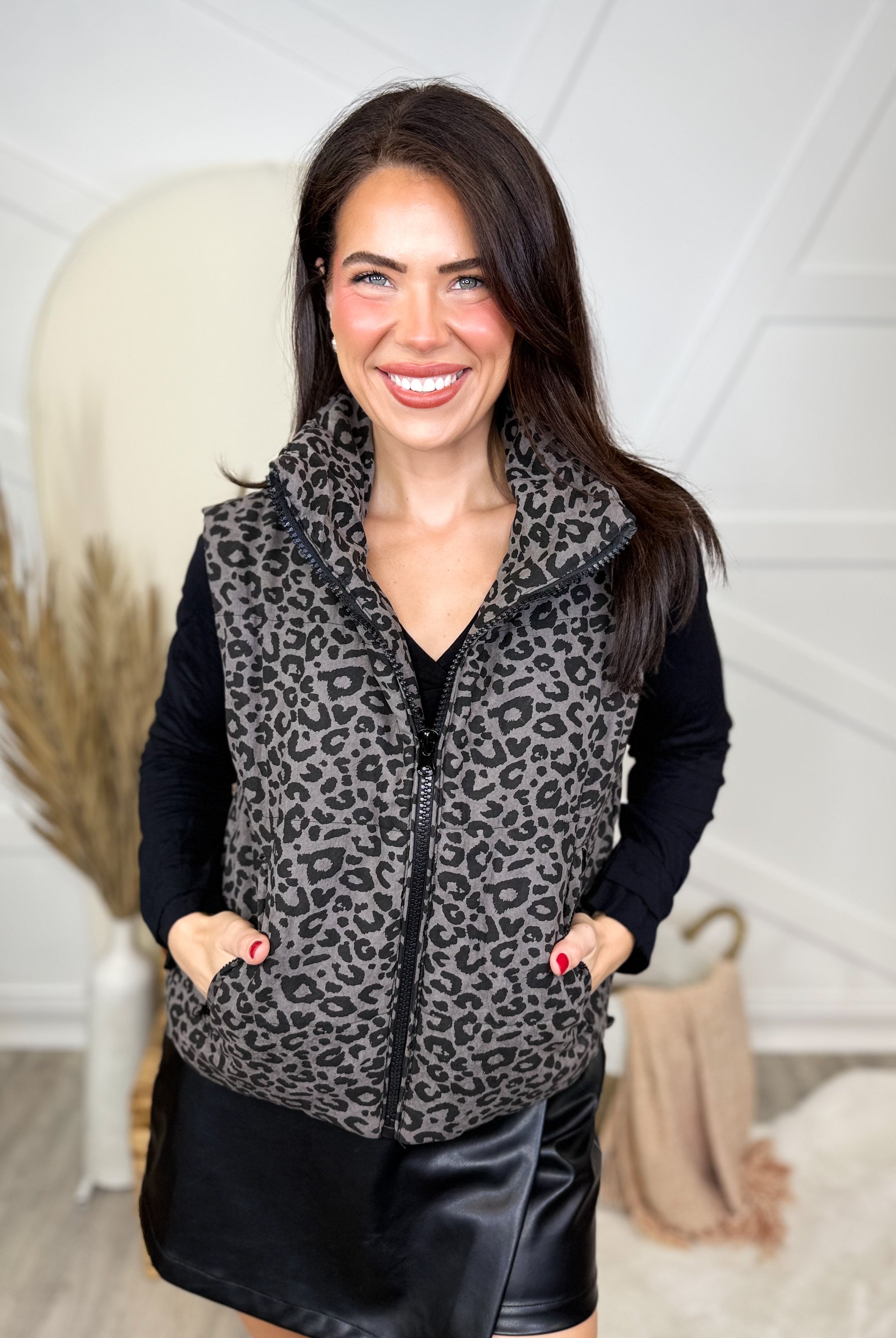 Into the Wild Vest-200 JACKETS/SHACKETS-HYFVE-Heathered Boho Boutique, Women's Fashion and Accessories in Palmetto, FL