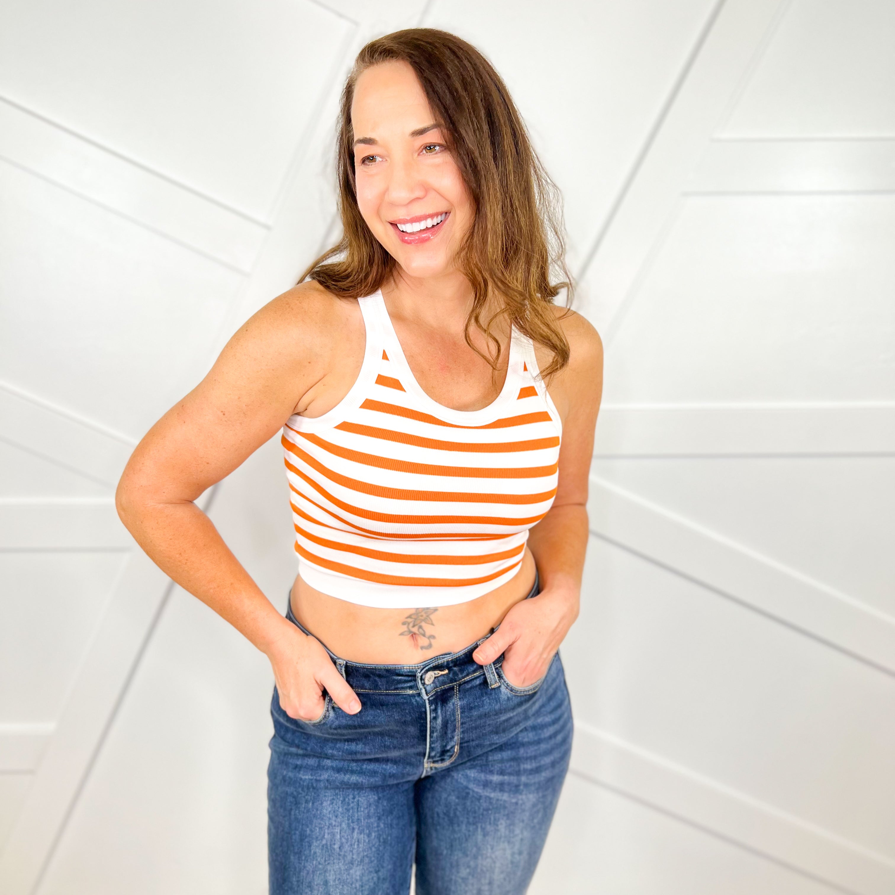 Motivate Brami Top-100 Tank/Crop Tops-Bodyline-Heathered Boho Boutique, Women's Fashion and Accessories in Palmetto, FL