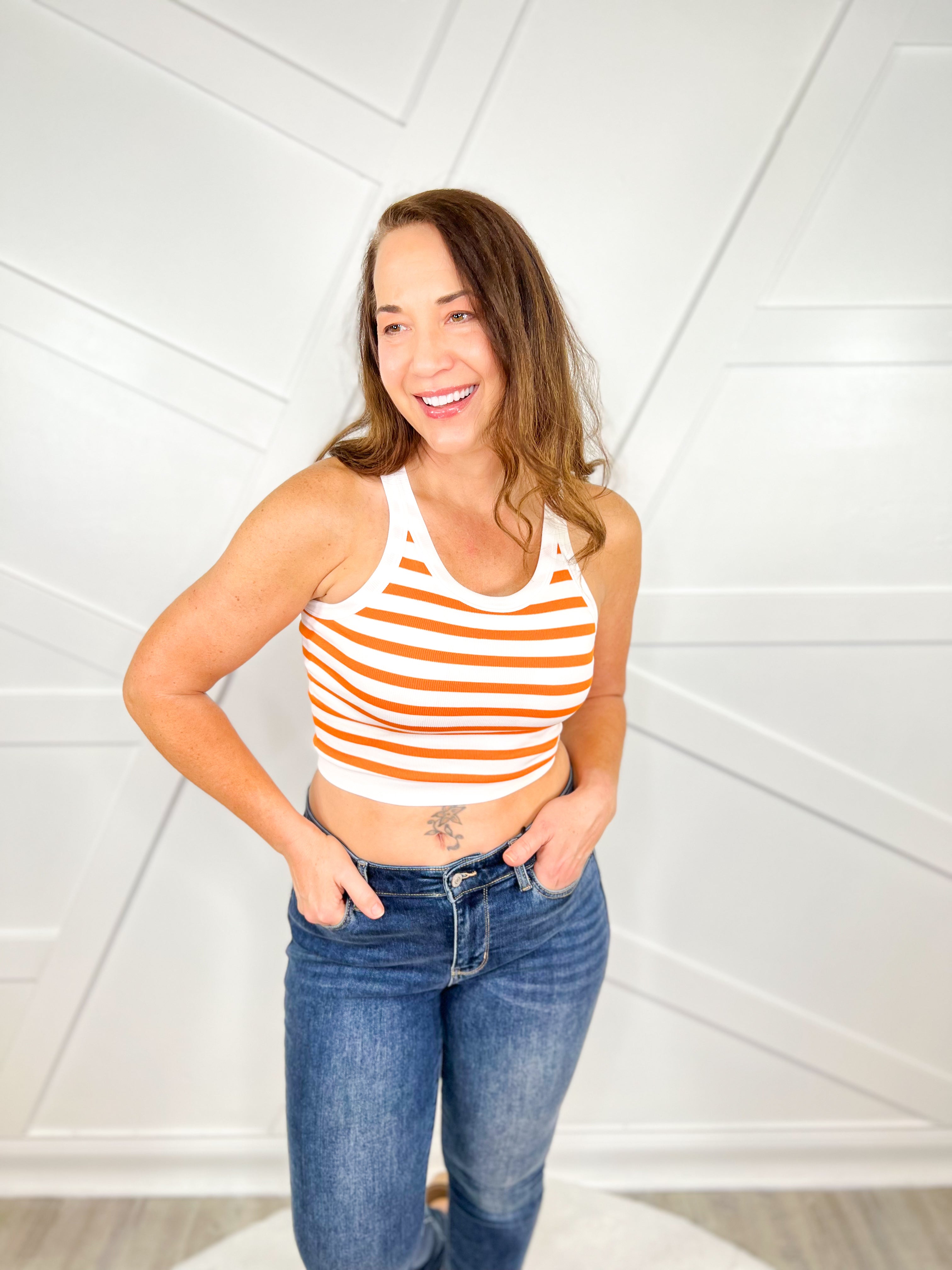 Motivate Brami Top-100 Tank/Crop Tops-Bodyline-Heathered Boho Boutique, Women's Fashion and Accessories in Palmetto, FL