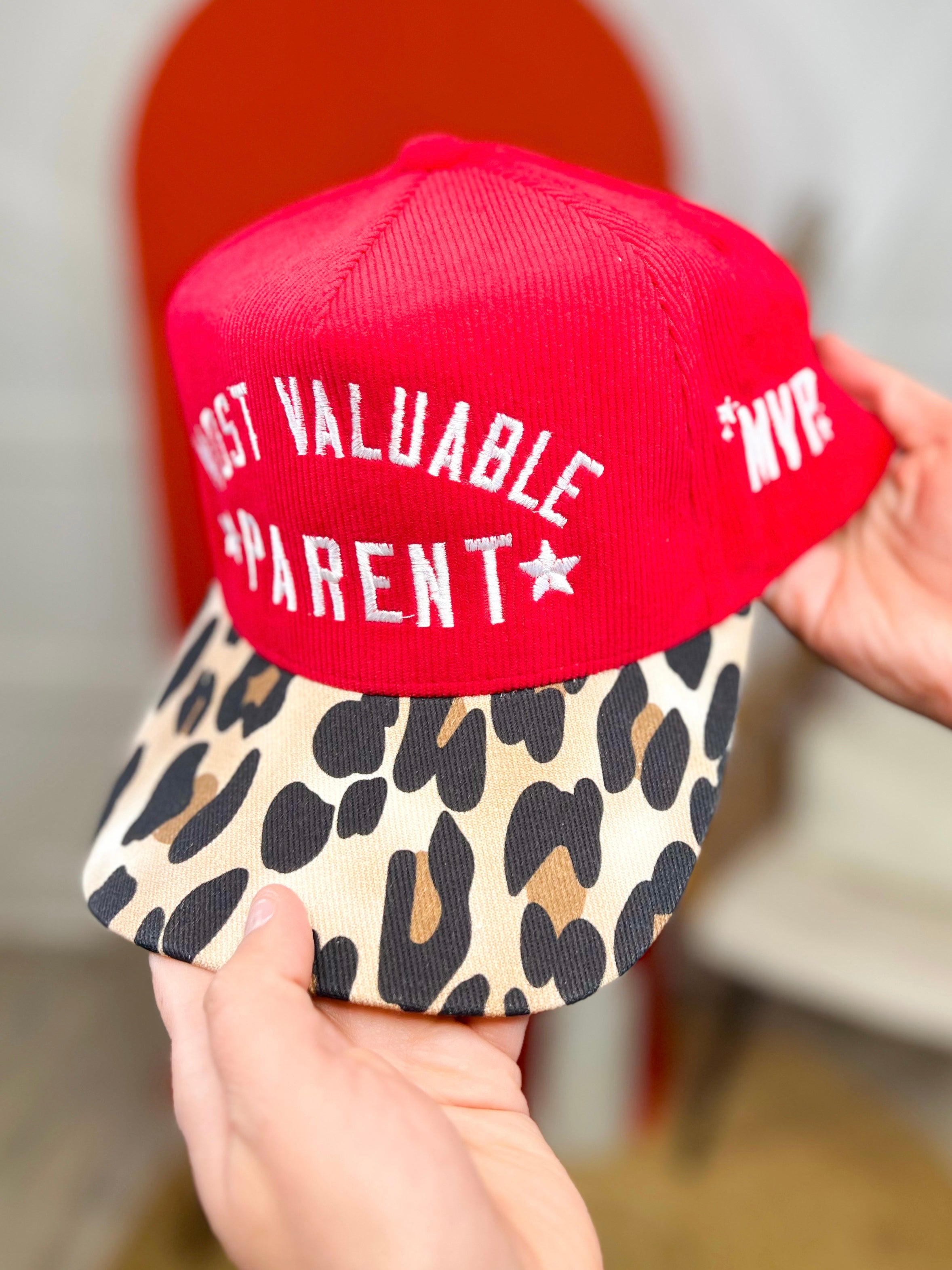 Most Valuable Parent Hat-330 Headwear-Poppy & Pine-Heathered Boho Boutique, Women's Fashion and Accessories in Palmetto, FL