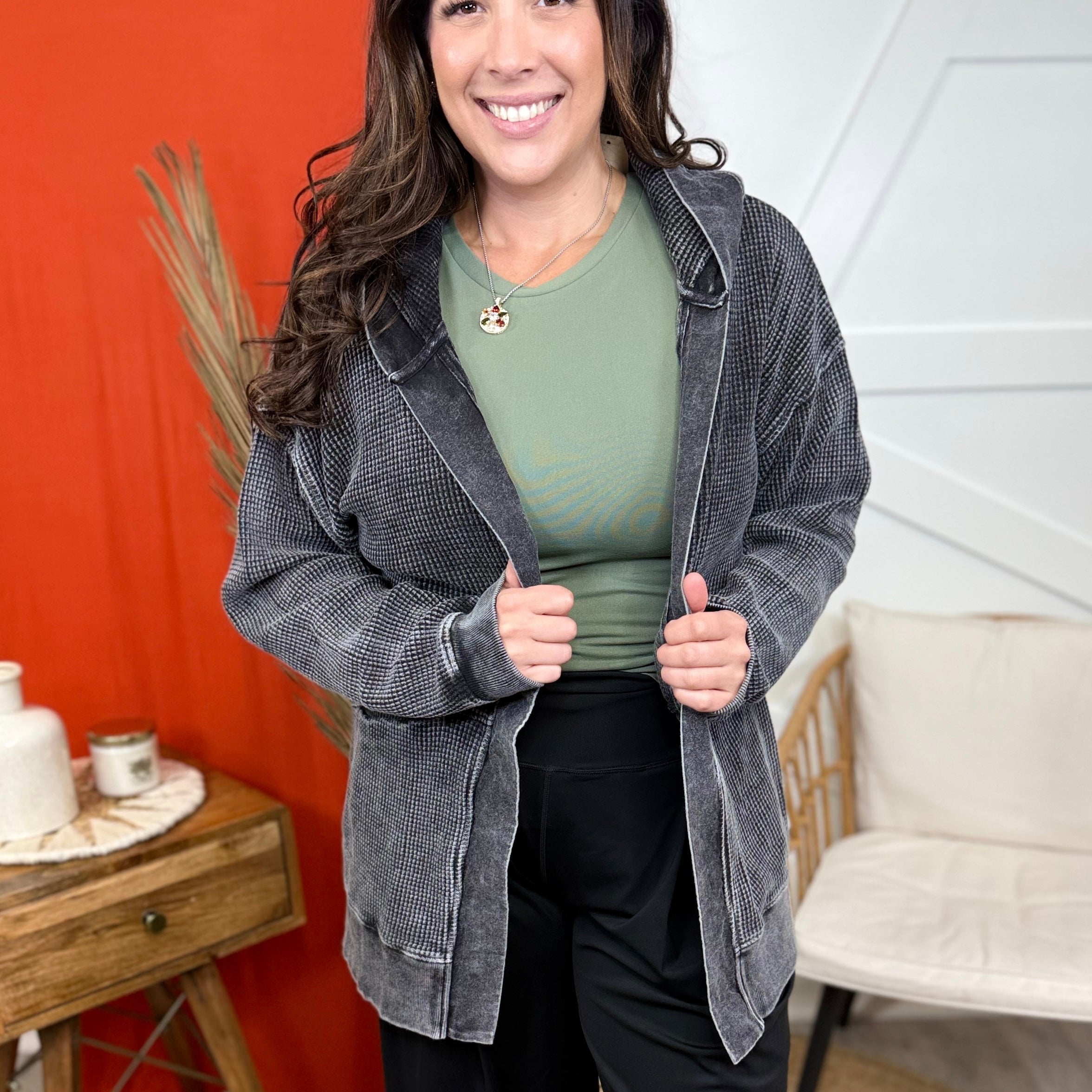 Feel Your Best Cardigan-220 Cardigans/ Kimonos-MONO B-Heathered Boho Boutique, Women's Fashion and Accessories in Palmetto, FL