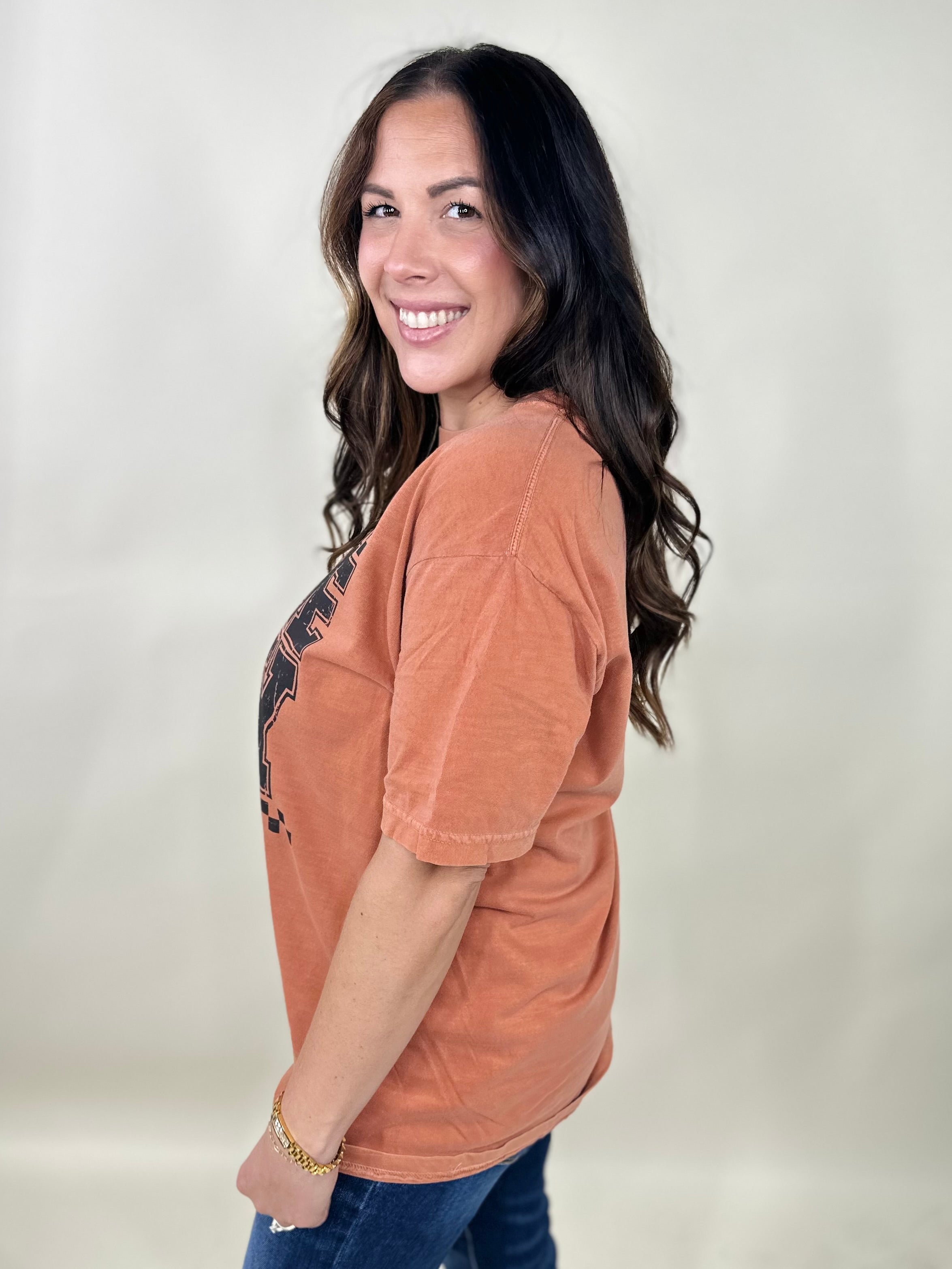 GAME DAY Graphic Tee (multiple color options) -361-130 Graphic Tees-Heathered Boho-Heathered Boho Boutique, Women's Fashion and Accessories in Palmetto, FL