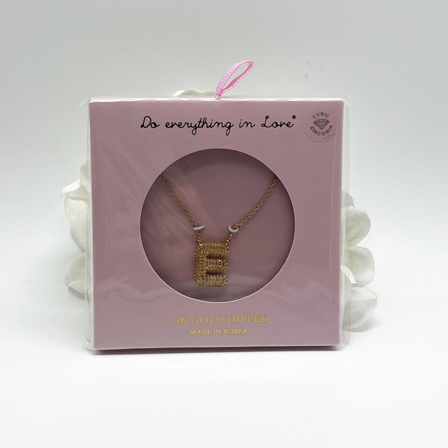 CZ Initial Necklace-310 Jewelry-KW fashion-Heathered Boho Boutique, Women's Fashion and Accessories in Palmetto, FL