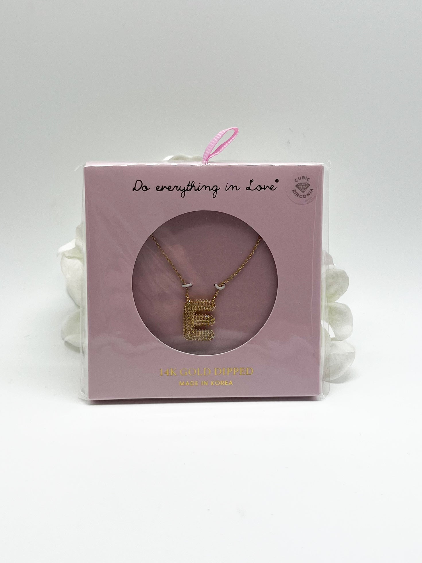 CZ Initial Necklace-310 Jewelry-KW fashion-Heathered Boho Boutique, Women's Fashion and Accessories in Palmetto, FL