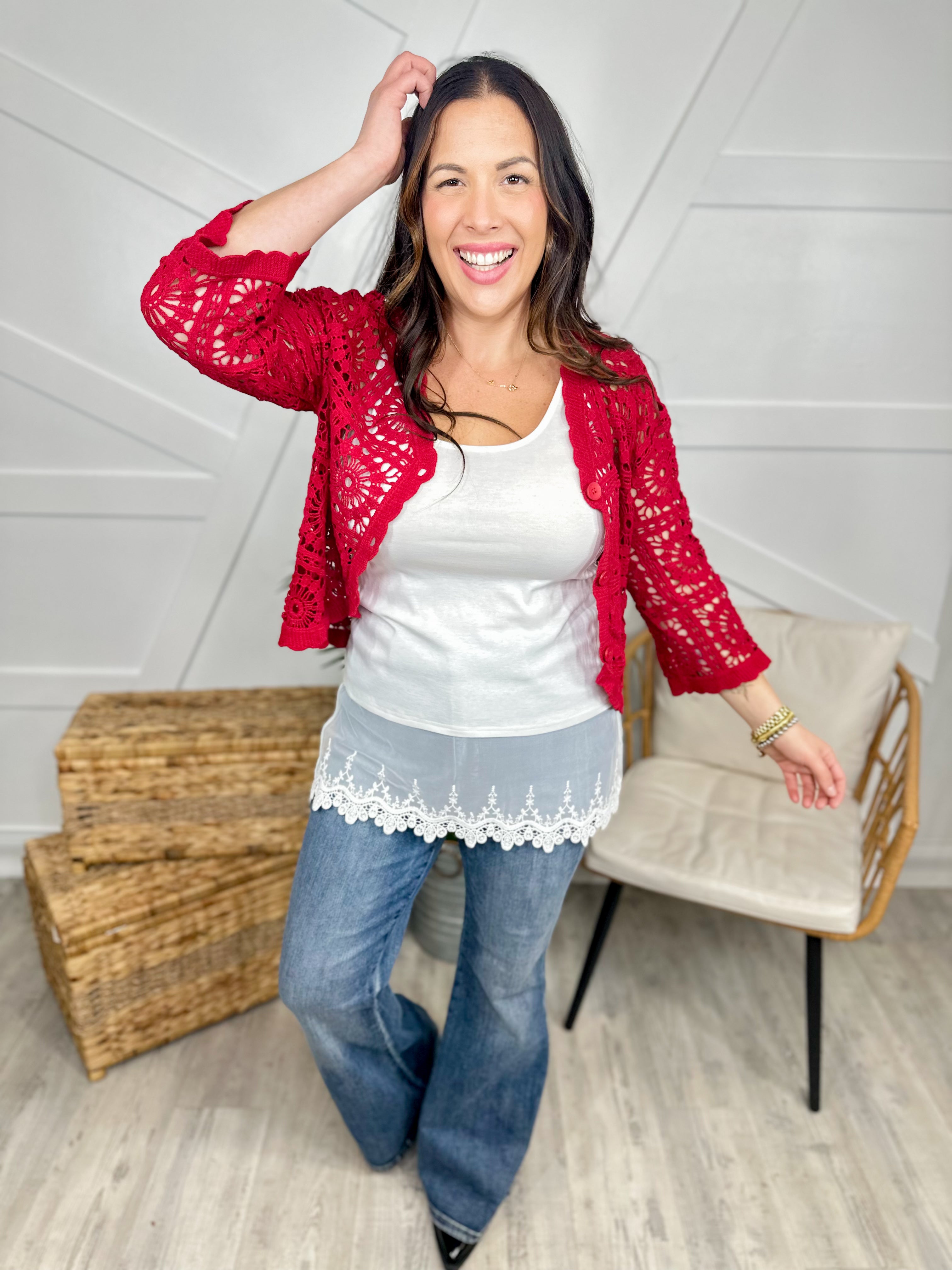 RESTOCK : All That Time Cardigan-220 Cardigans/ Kimonos-Origami Apparel-Heathered Boho Boutique, Women's Fashion and Accessories in Palmetto, FL