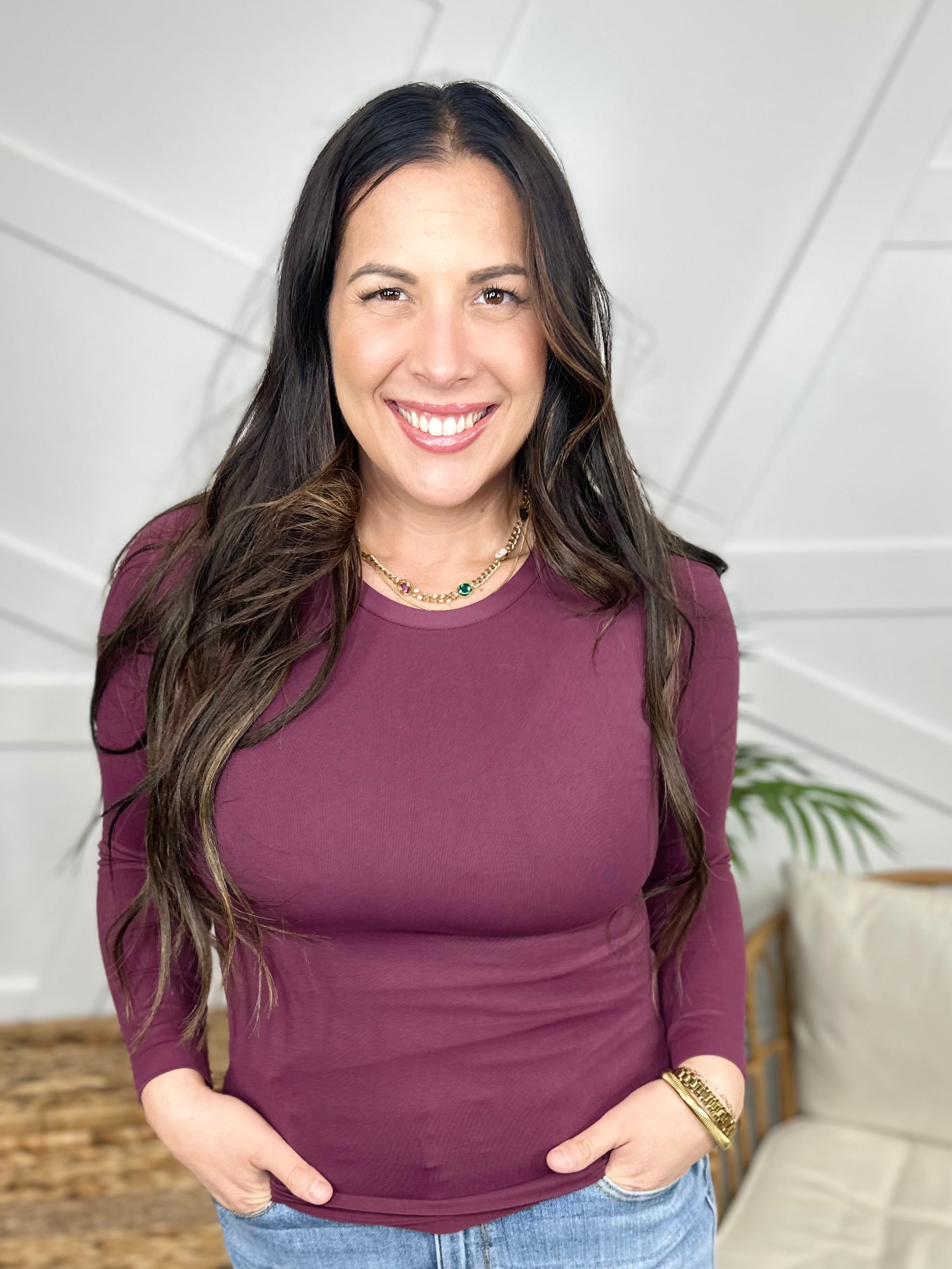 Restock: Take Your Time Seamless Top-120 Long Sleeve Tops-YELETE-Heathered Boho Boutique, Women's Fashion and Accessories in Palmetto, FL