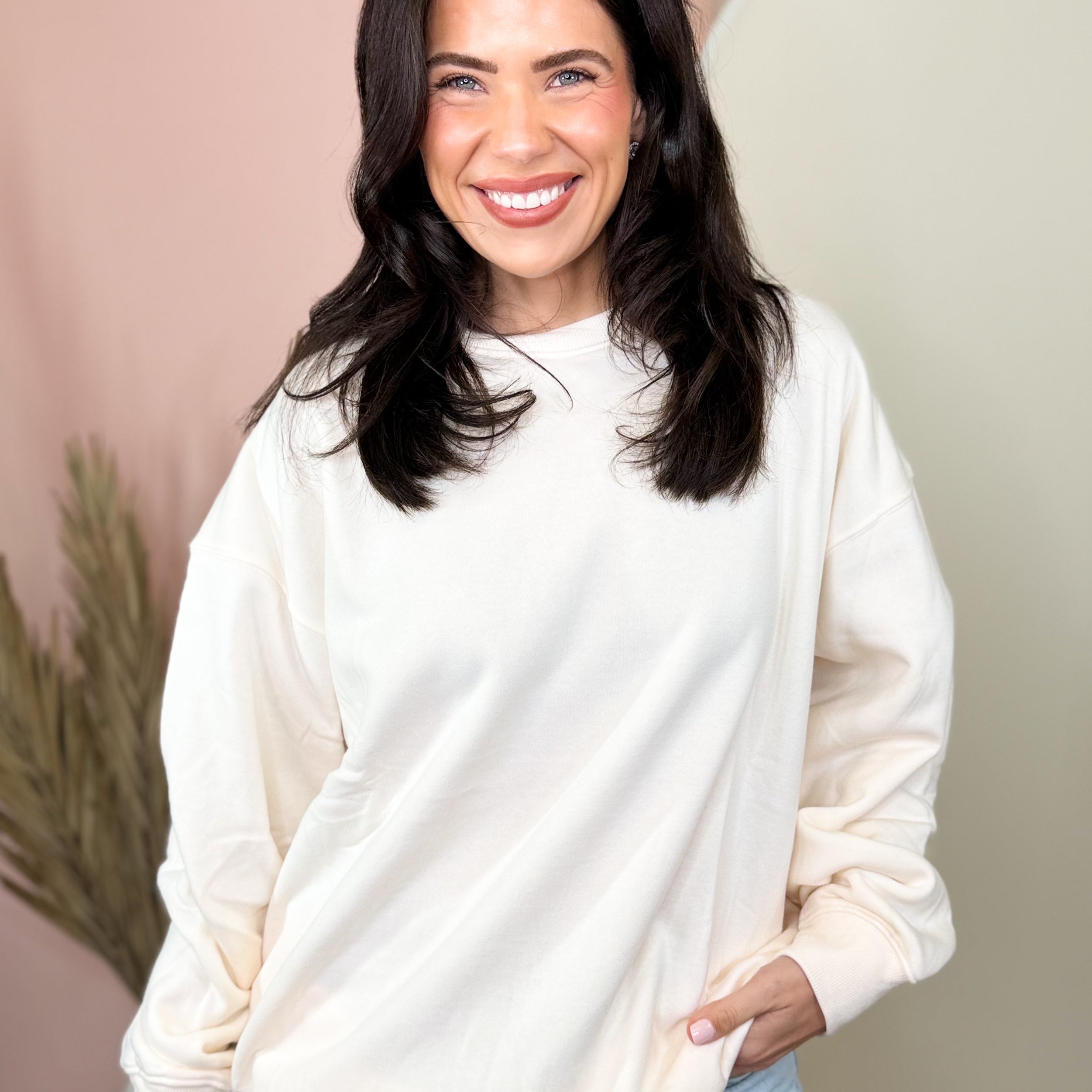 The Comfort Club Sweatshirt-125 SWEATER-ZENANA-Heathered Boho Boutique, Women's Fashion and Accessories in Palmetto, FL