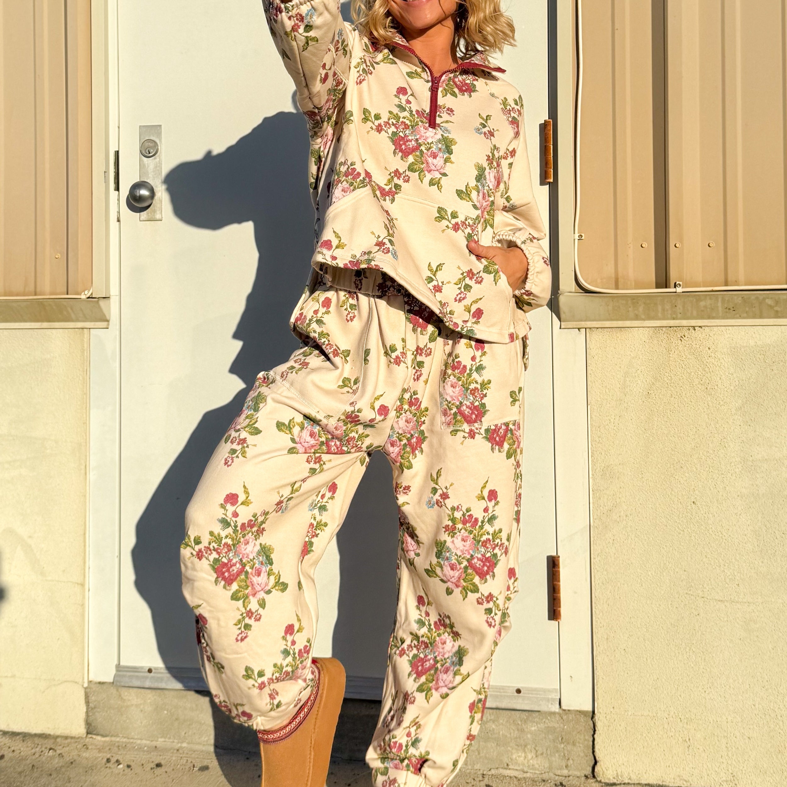 Sweet Serenity Set-240 ACTIVEWEAR/SETS-Davi & Dani-Heathered Boho Boutique, Women's Fashion and Accessories in Palmetto, FL