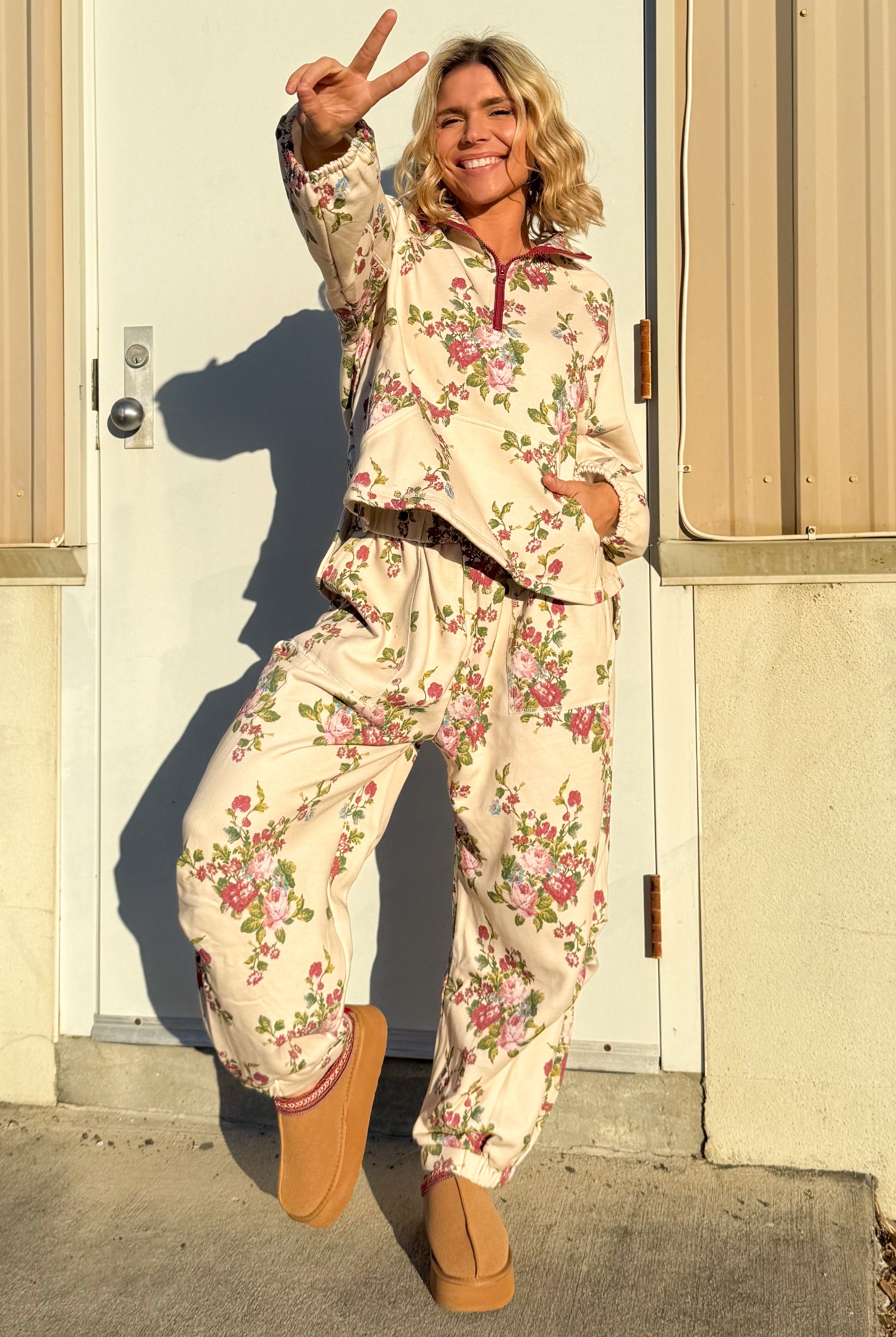 Sweet Serenity Set-240 ACTIVEWEAR/SETS-Davi & Dani-Heathered Boho Boutique, Women's Fashion and Accessories in Palmetto, FL