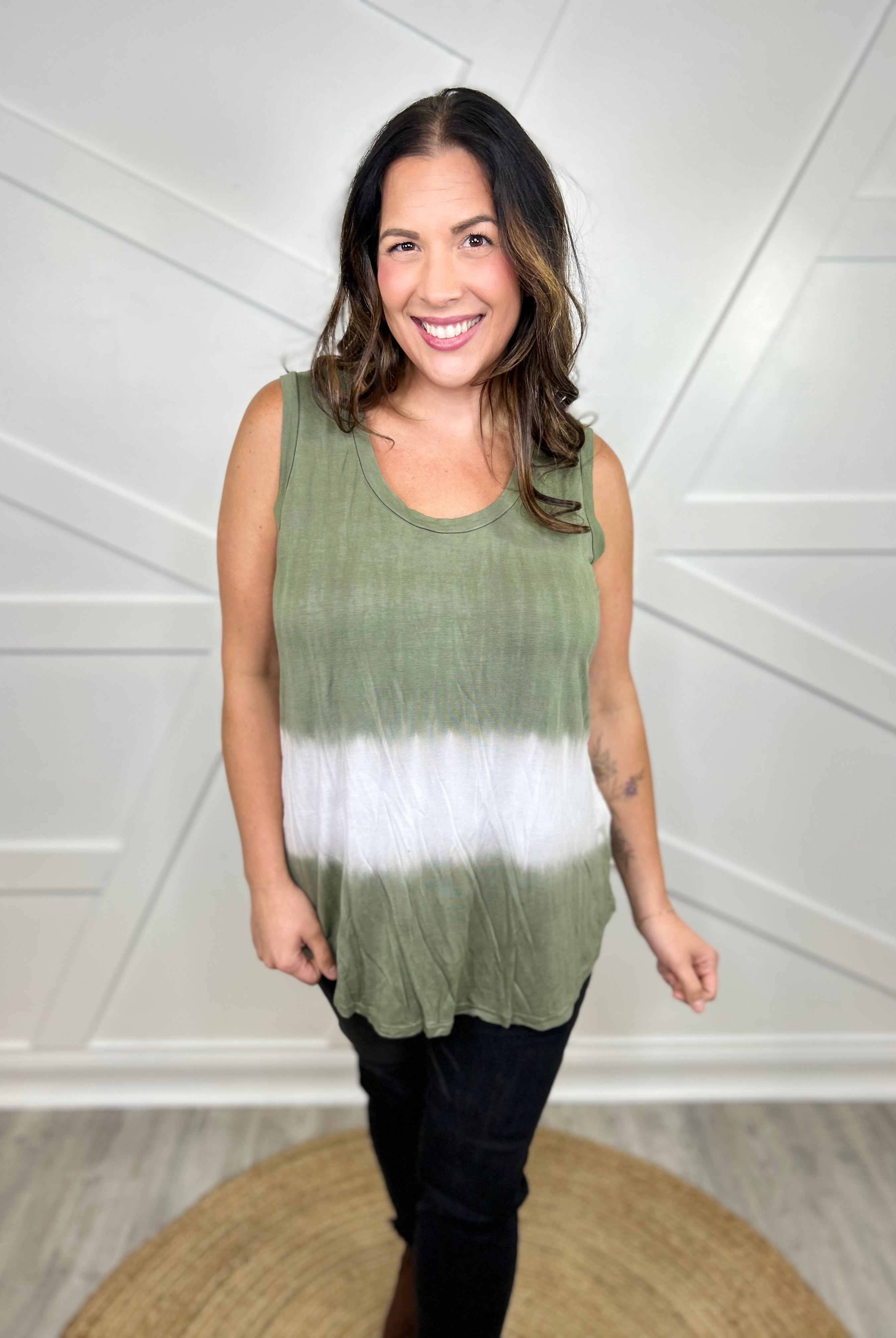 Keep Your Calm Top-100 Tank/Crop Tops-Sew In Love-Heathered Boho Boutique, Women's Fashion and Accessories in Palmetto, FL