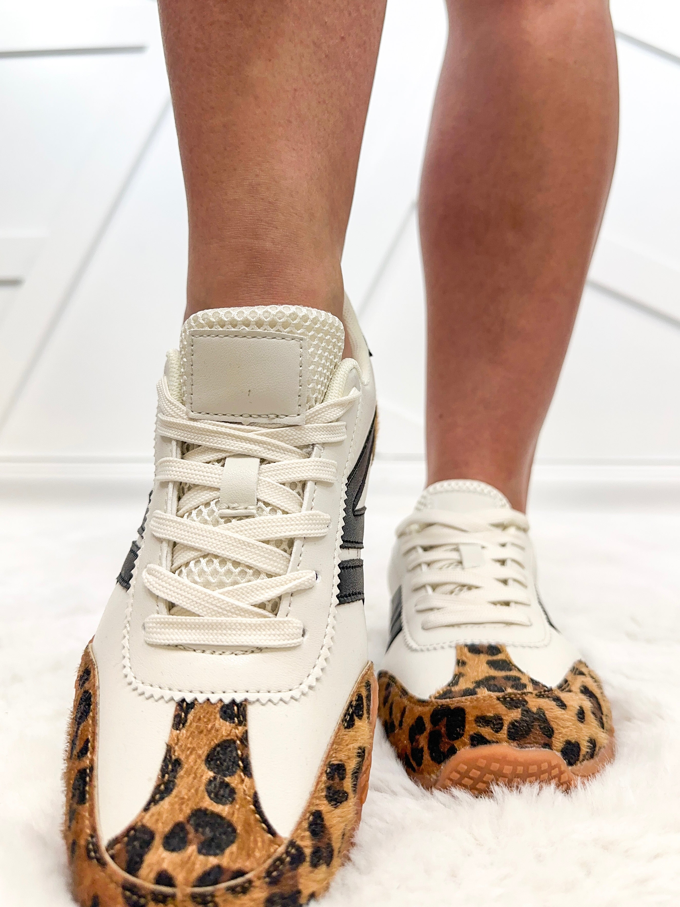 Larson Sneakers - Leopard-350 SHOES-BERNESS-Heathered Boho Boutique, Women's Fashion and Accessories in Palmetto, FL