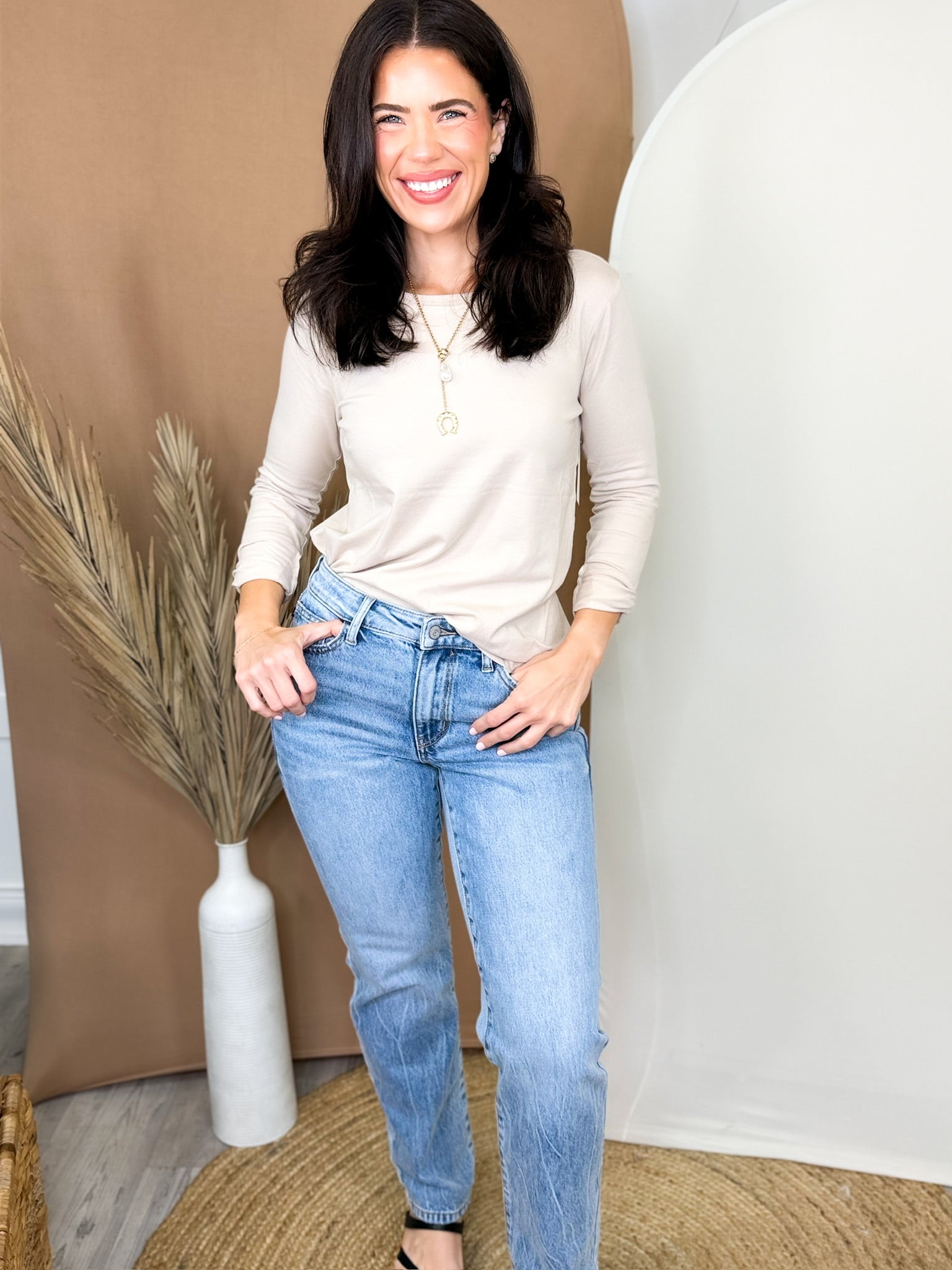 Just Like Magic Straight Leg Jeans By Judy Blue-190 JEANS-JUDY BLUE-Heathered Boho Boutique, Women's Fashion and Accessories in Palmetto, FL