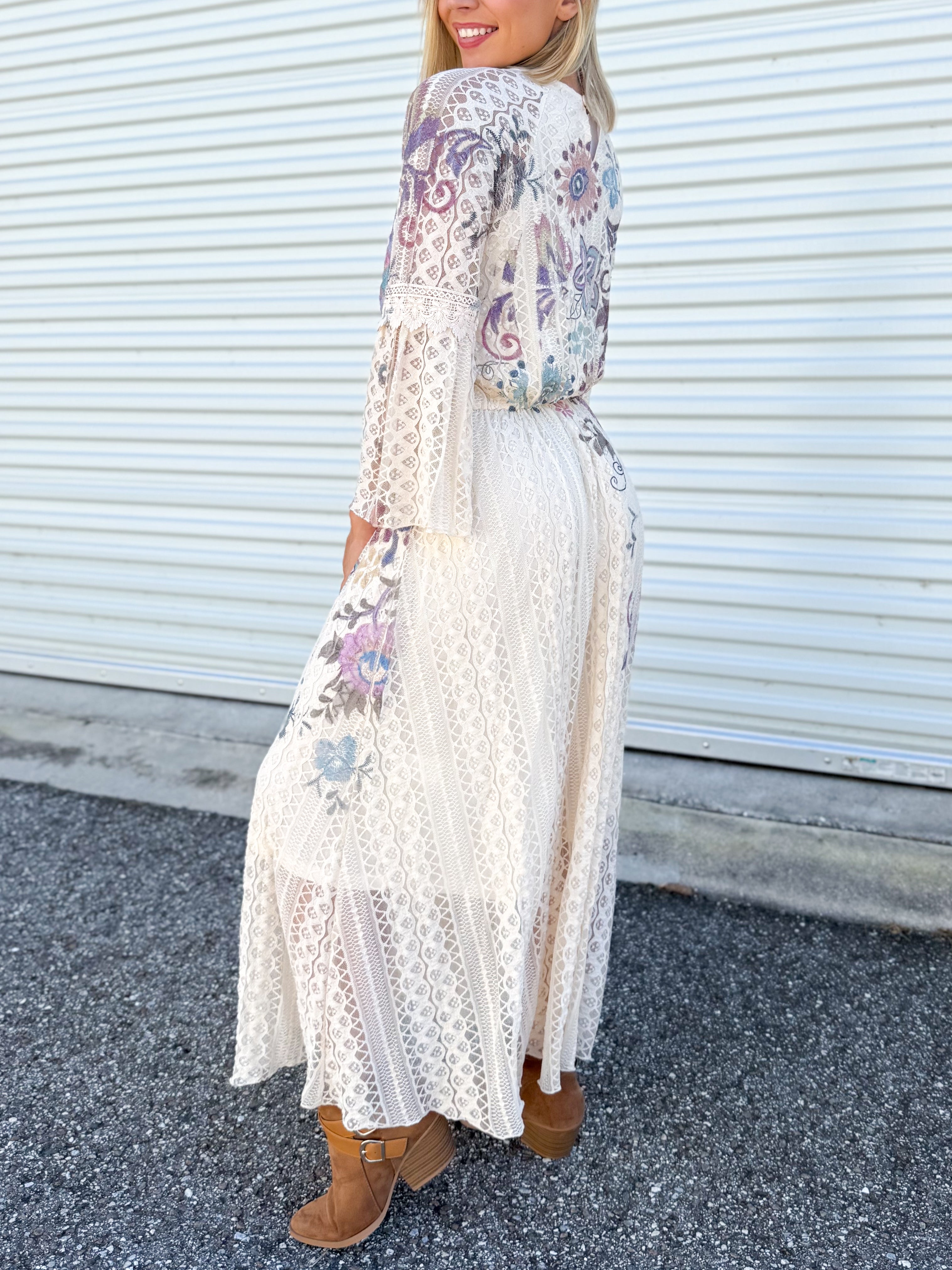 Stevie Dress-230 DRESSES/JUMPSUITS/ROMPERS-Origami Apparel-Heathered Boho Boutique, Women's Fashion and Accessories in Palmetto, FL