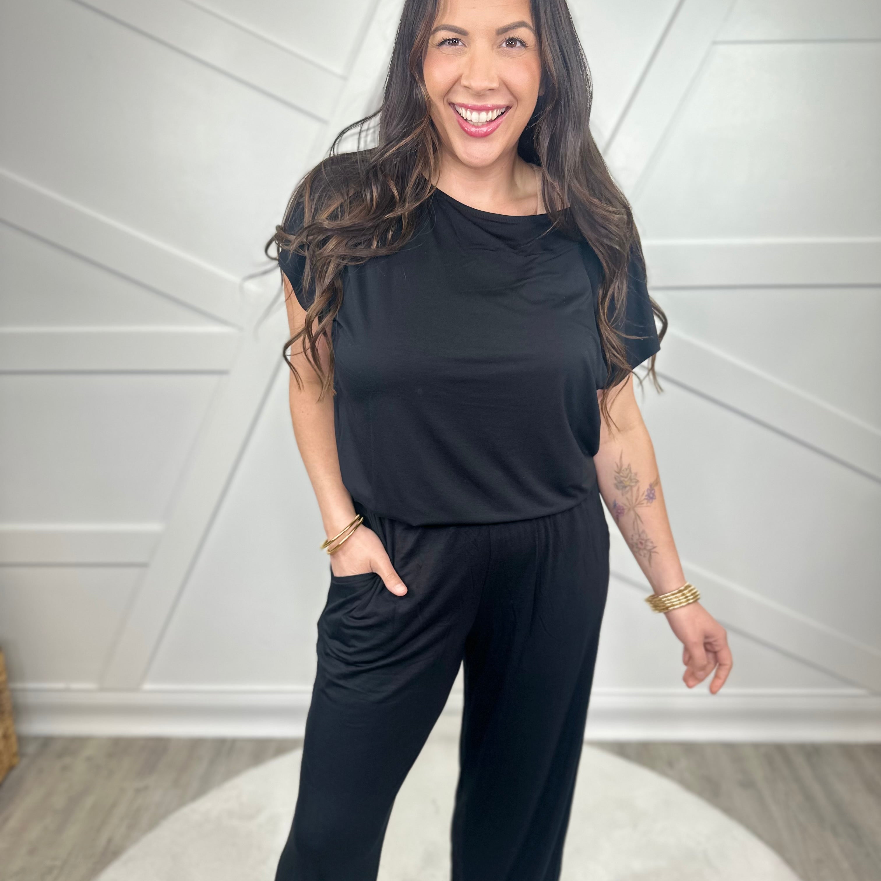 Game Changer Wide Leg Pants-150 PANTS-RAE MODE-Heathered Boho Boutique, Women's Fashion and Accessories in Palmetto, FL