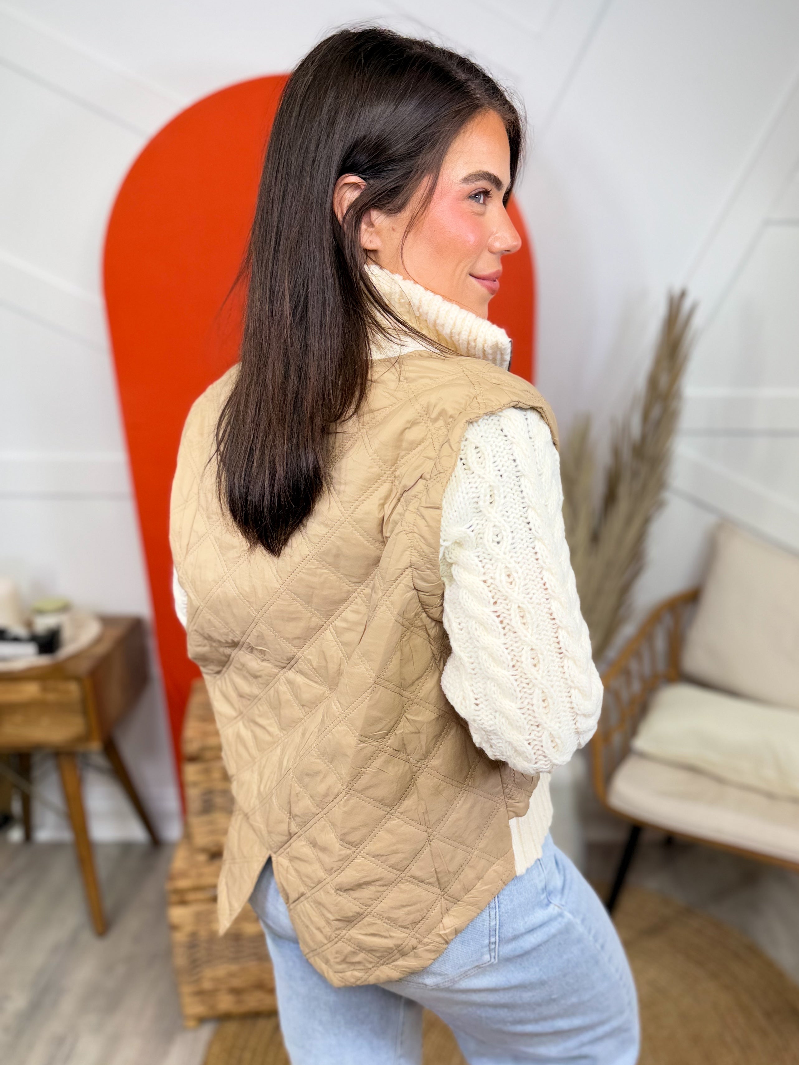 Going Strong Puffer Jacket-200 JACKETS/SHACKETS-GeeGee-Heathered Boho Boutique, Women's Fashion and Accessories in Palmetto, FL