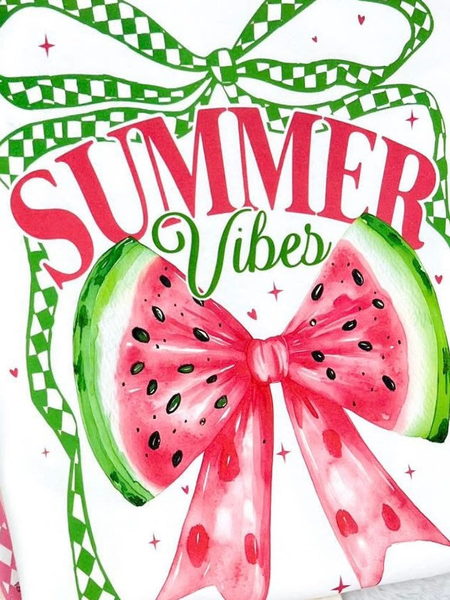 Summer Vibes Graphic Tee-130 Graphic Tees-Heathered Boho-Heathered Boho Boutique, Women's Fashion and Accessories in Palmetto, FL