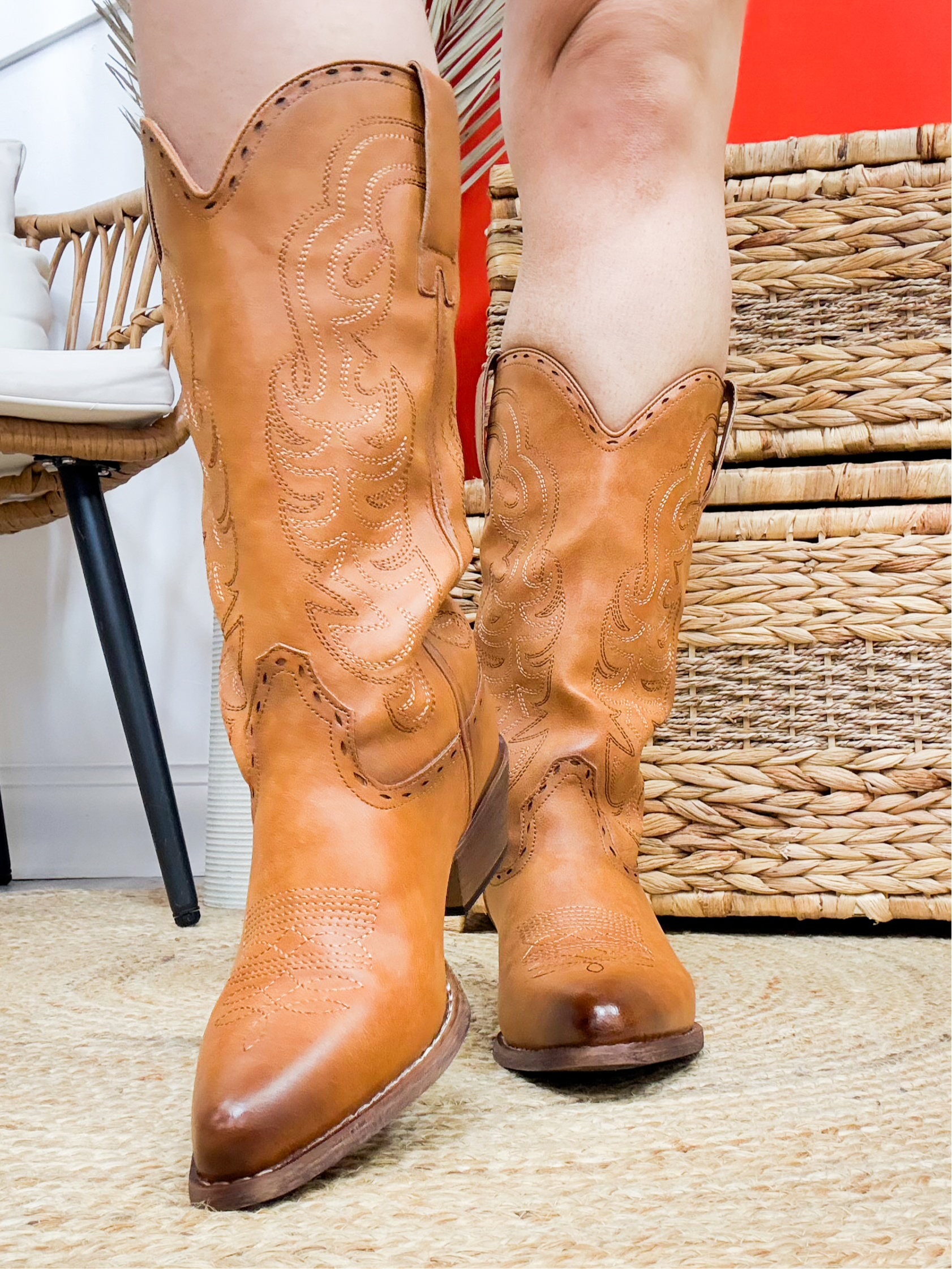 Dixie Boots - New Tan-350 SHOES-Pierre Dumas-Heathered Boho Boutique, Women's Fashion and Accessories in Palmetto, FL