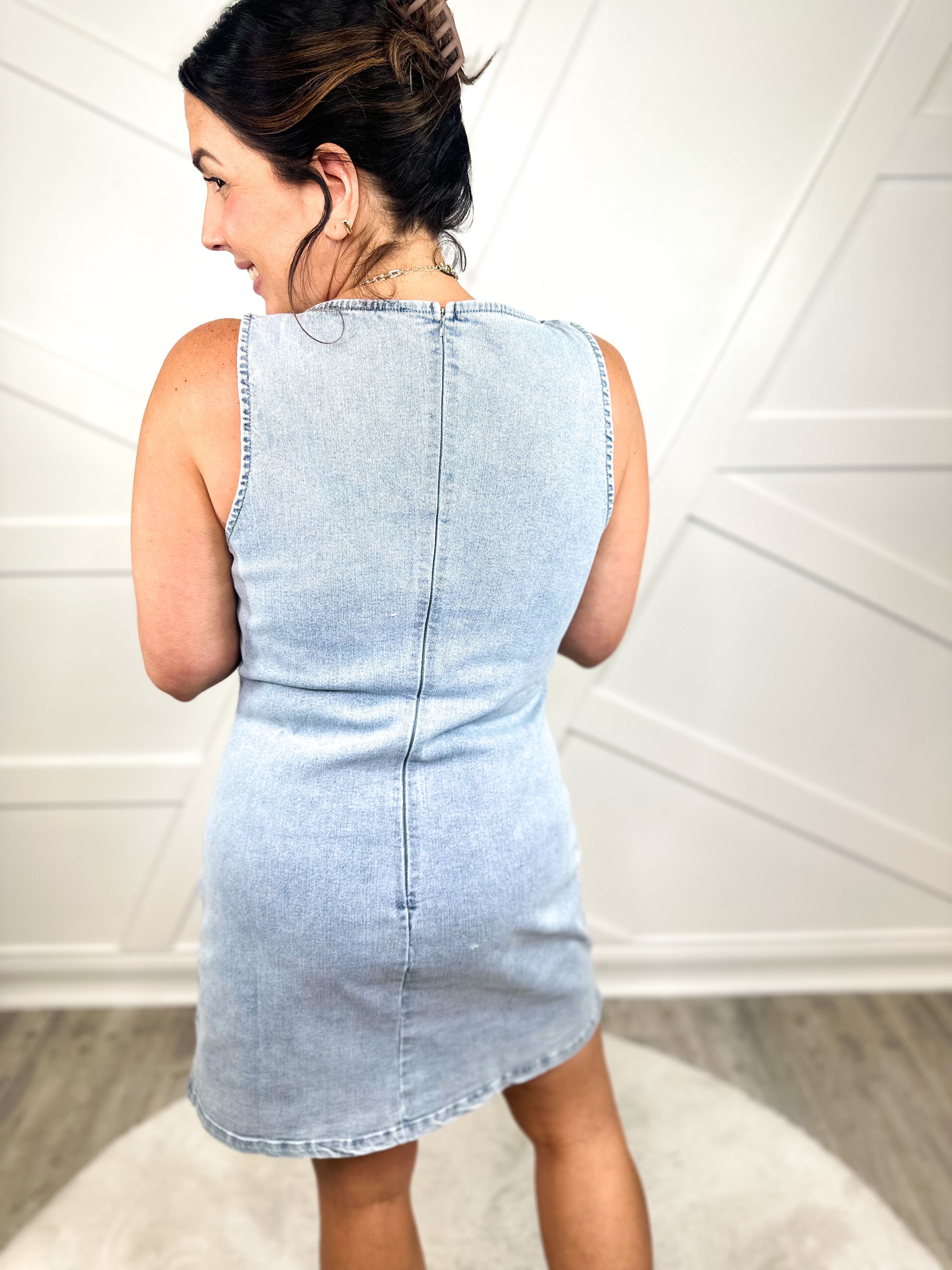 Restock: Starlit Dress-230 DRESSES/JUMPSUITS/ROMPERS-White Birch-Heathered Boho Boutique, Women's Fashion and Accessories in Palmetto, FL