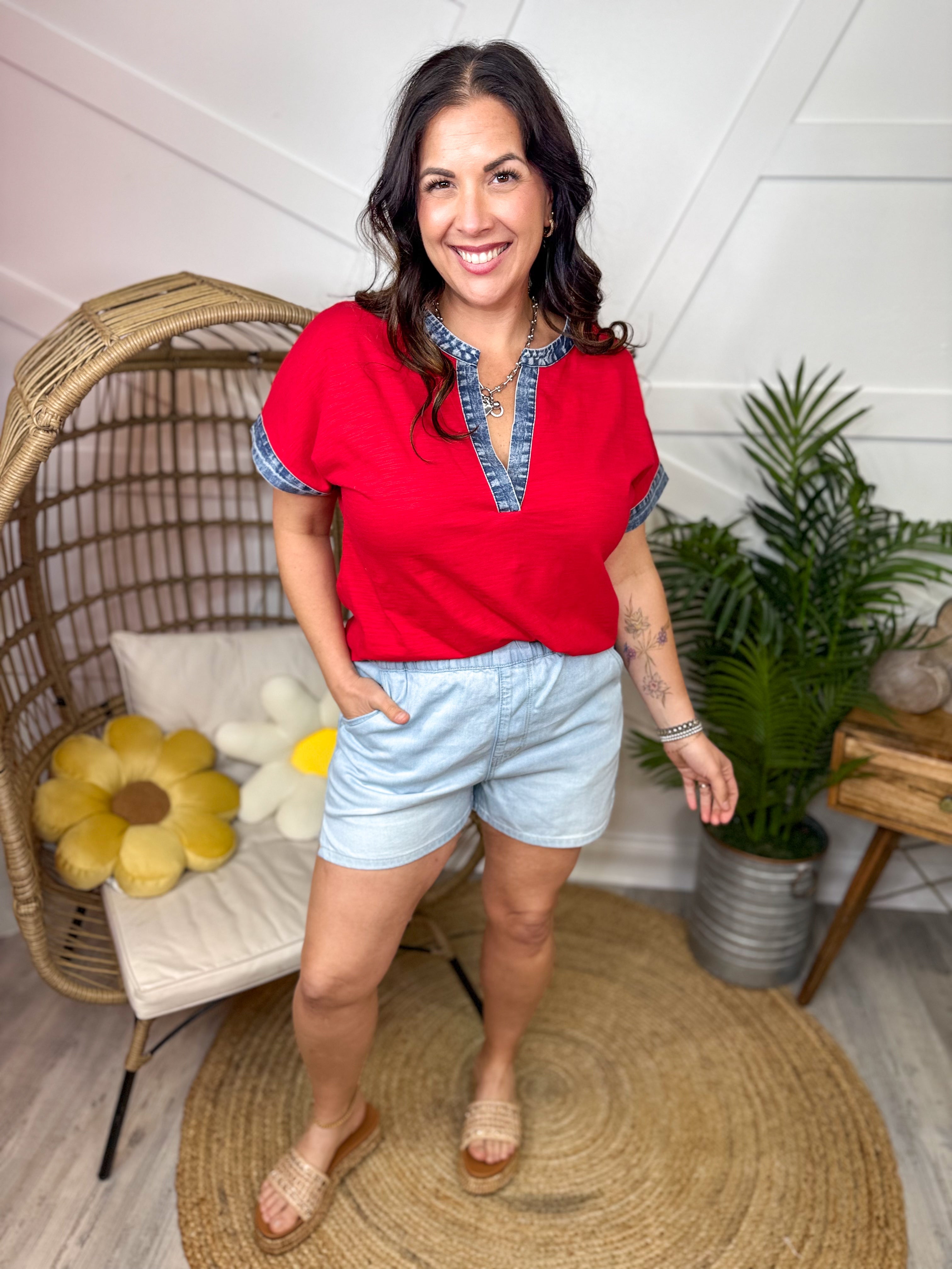 Season of Life Shorts by Judy Blue-160 SHORTS-Judy Blue-Heathered Boho Boutique, Women's Fashion and Accessories in Palmetto, FL